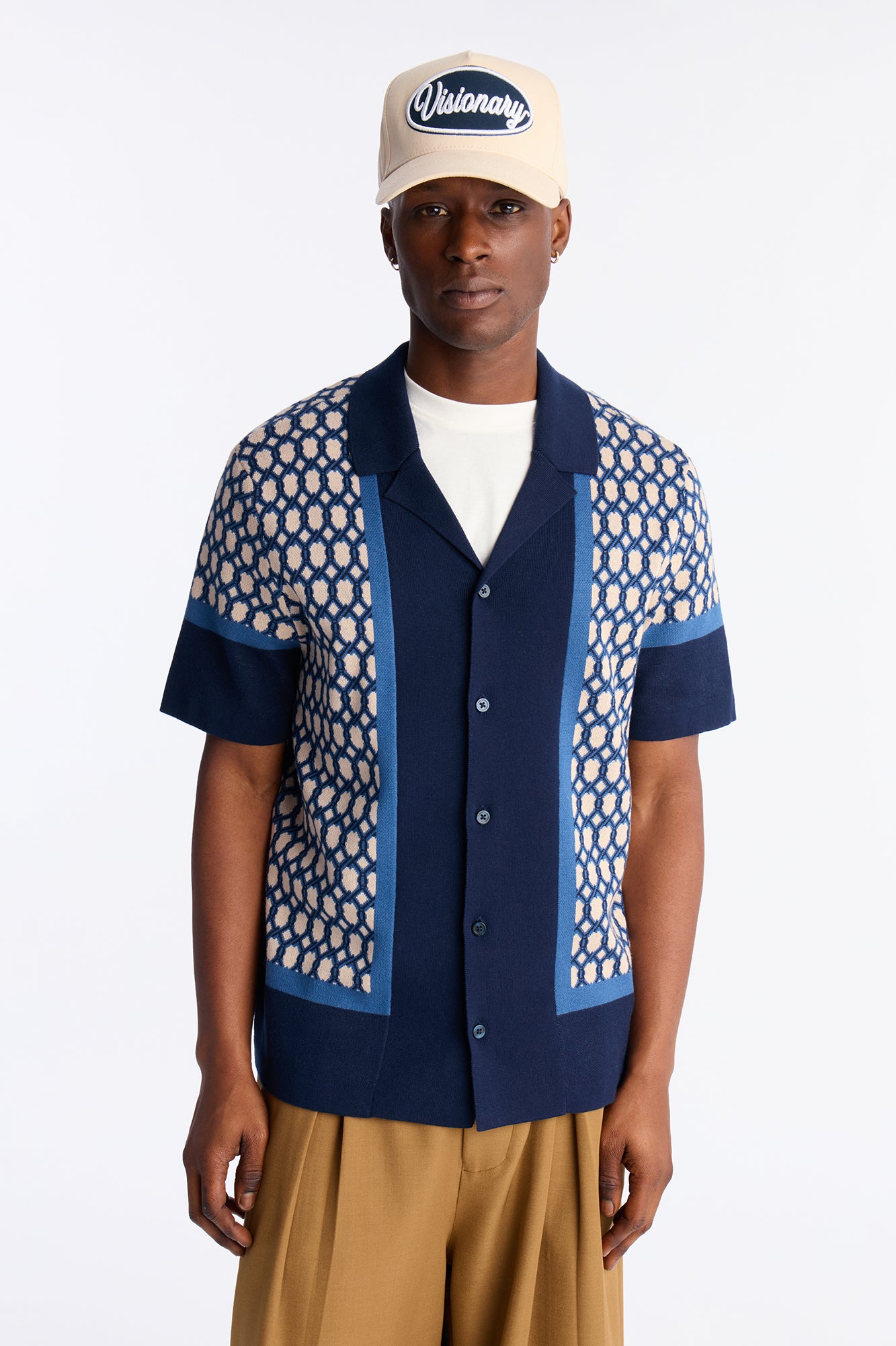 Abbot Resort Knit Shirt - Blue