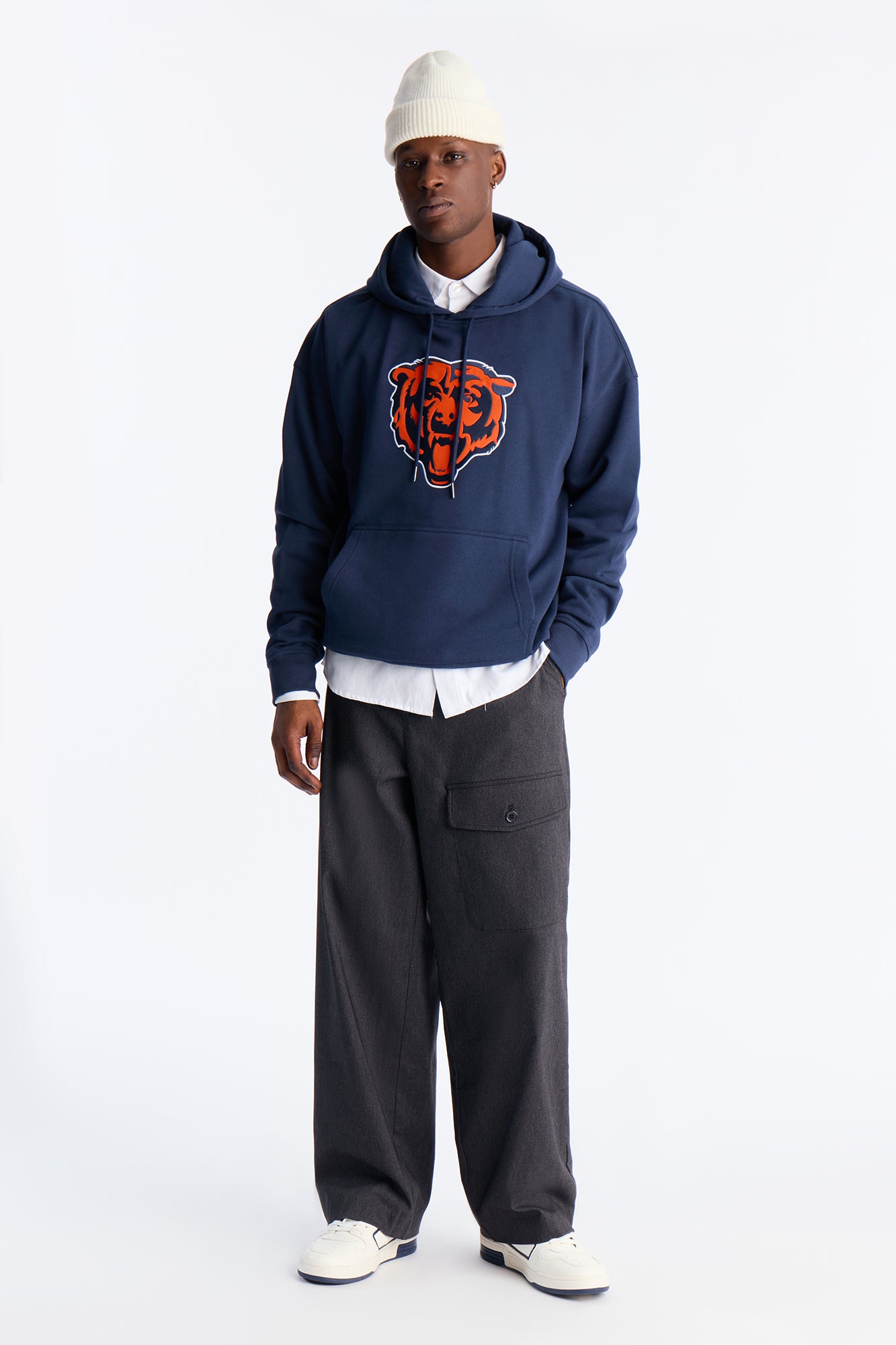Bears Original English Hoodie - Navy