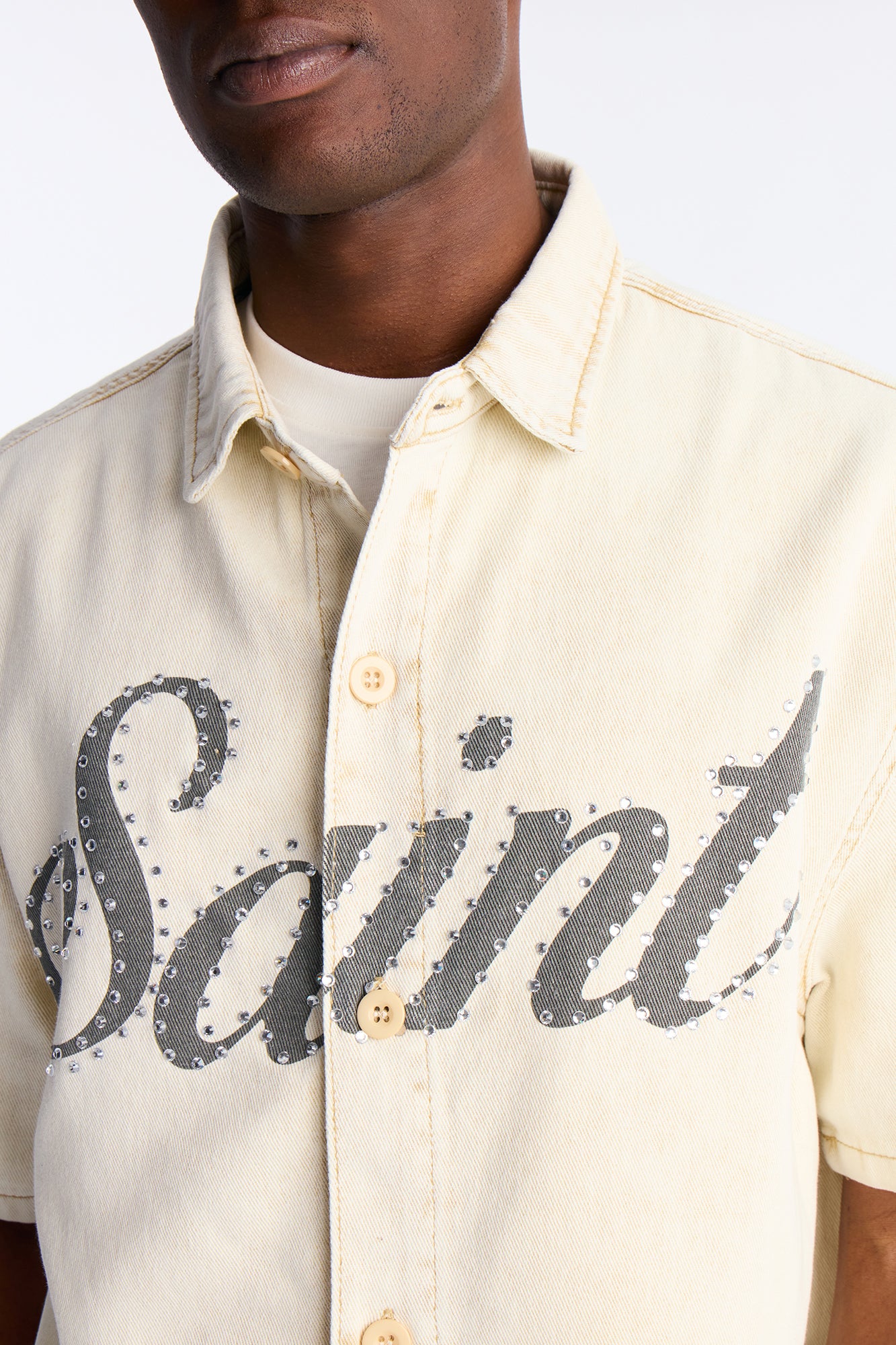 Saint Blaze Button Up Shirt - Tan