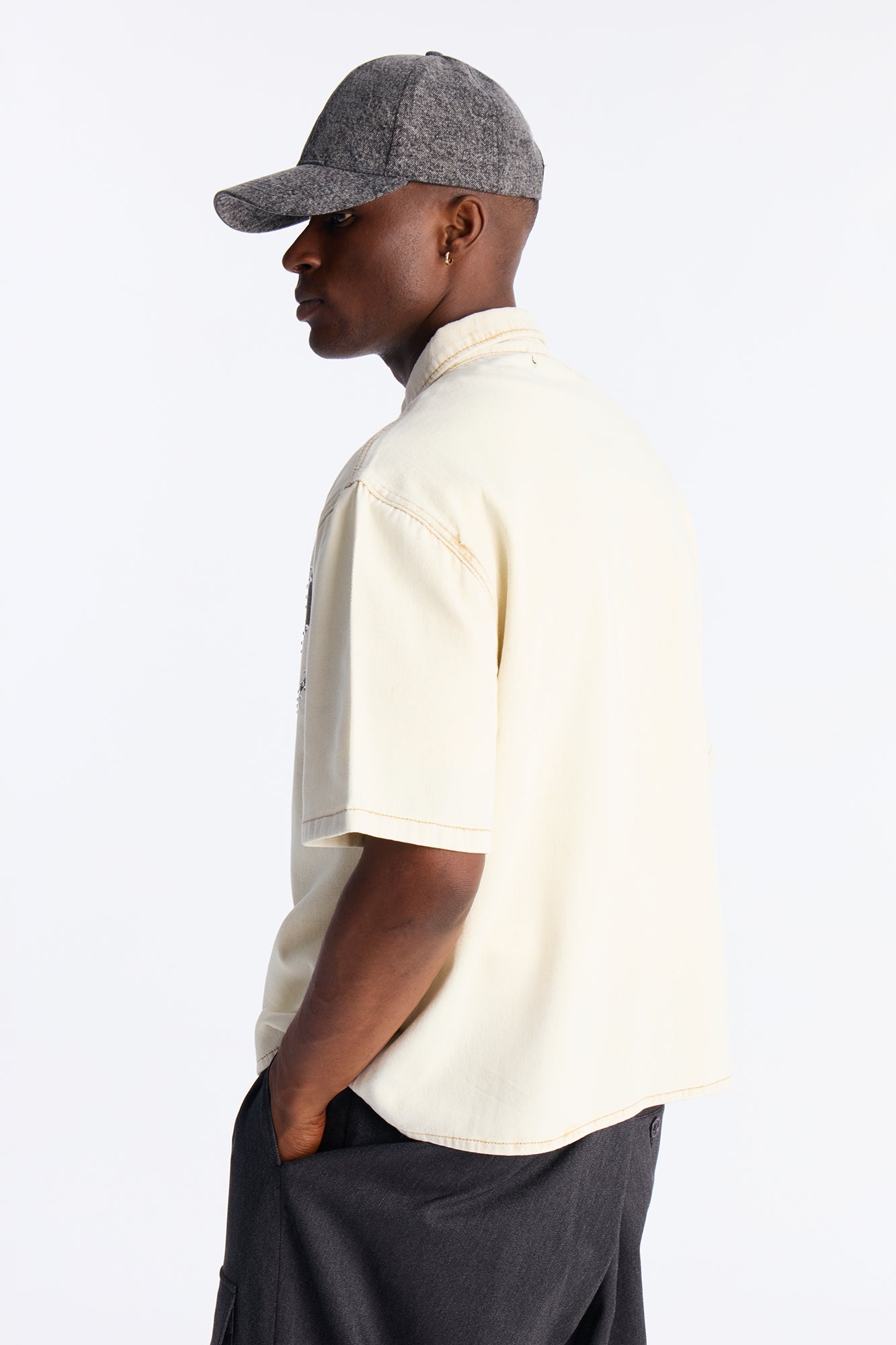 Saint Blaze Button Up Shirt - Tan