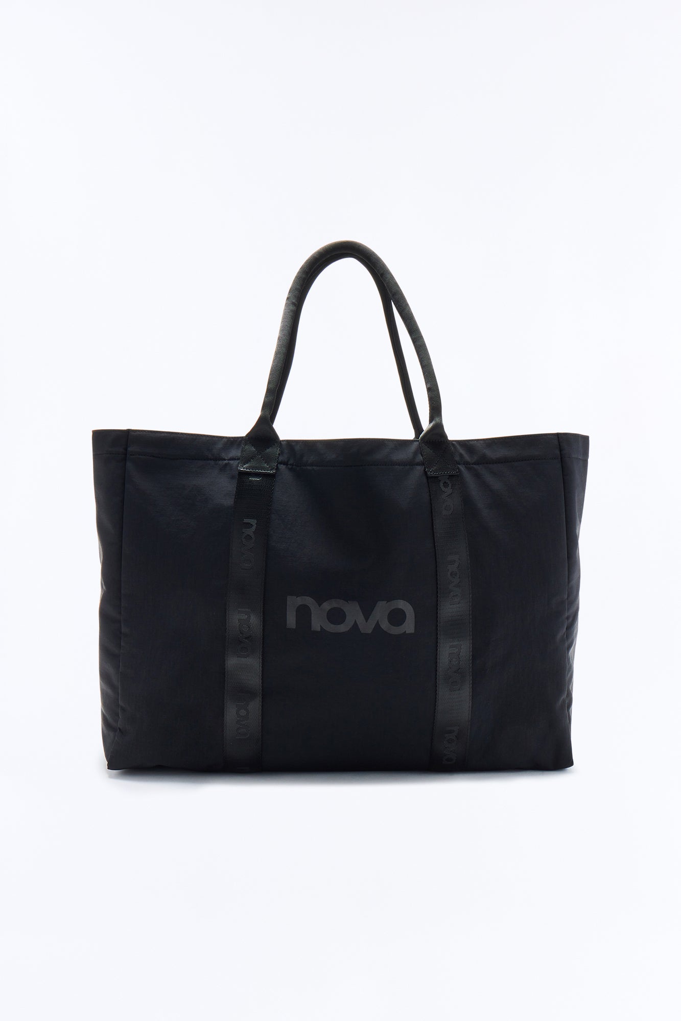 Nova Nylon Tote Bag - Black