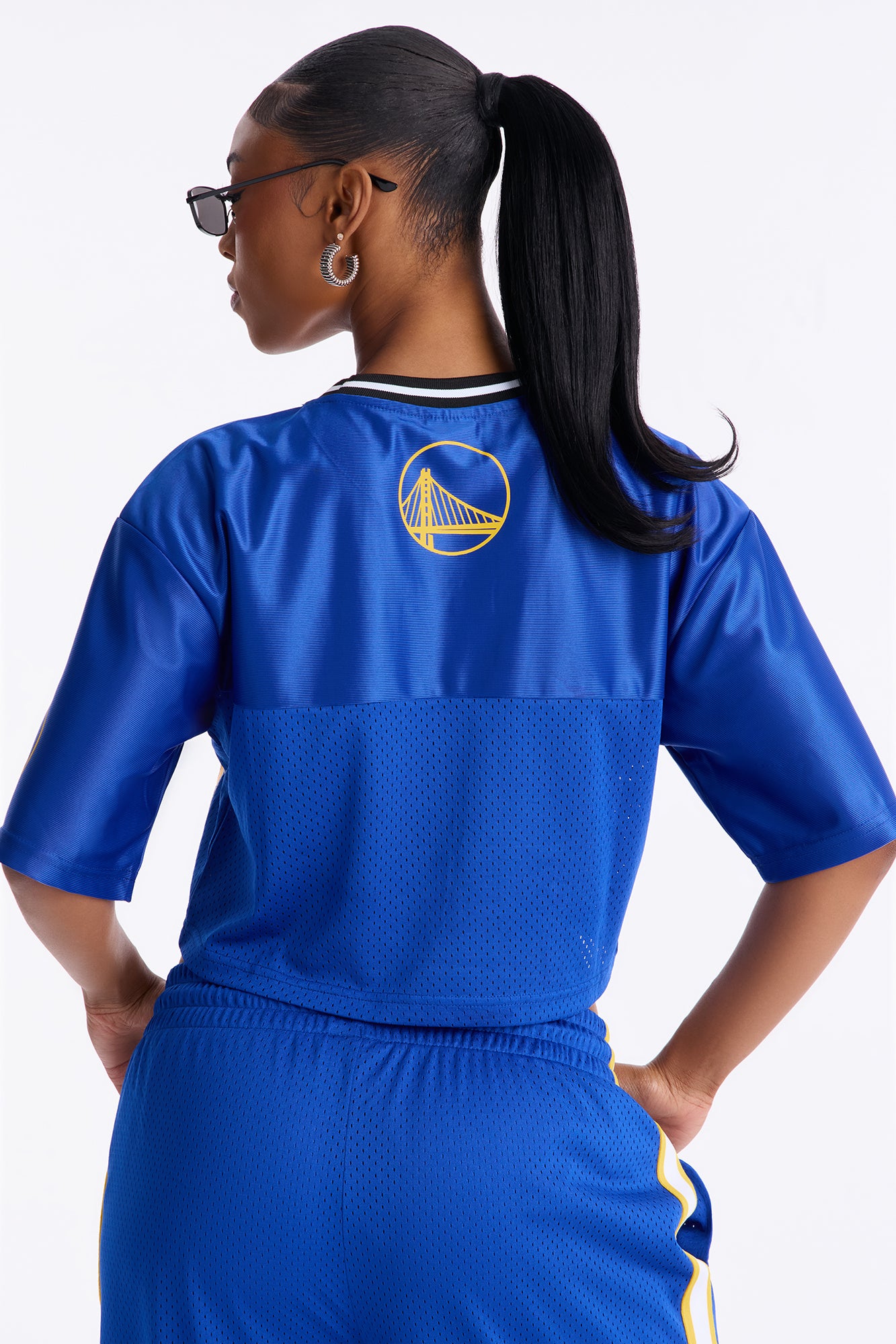 NBA Golden State Warriors Copped Tee - Royal