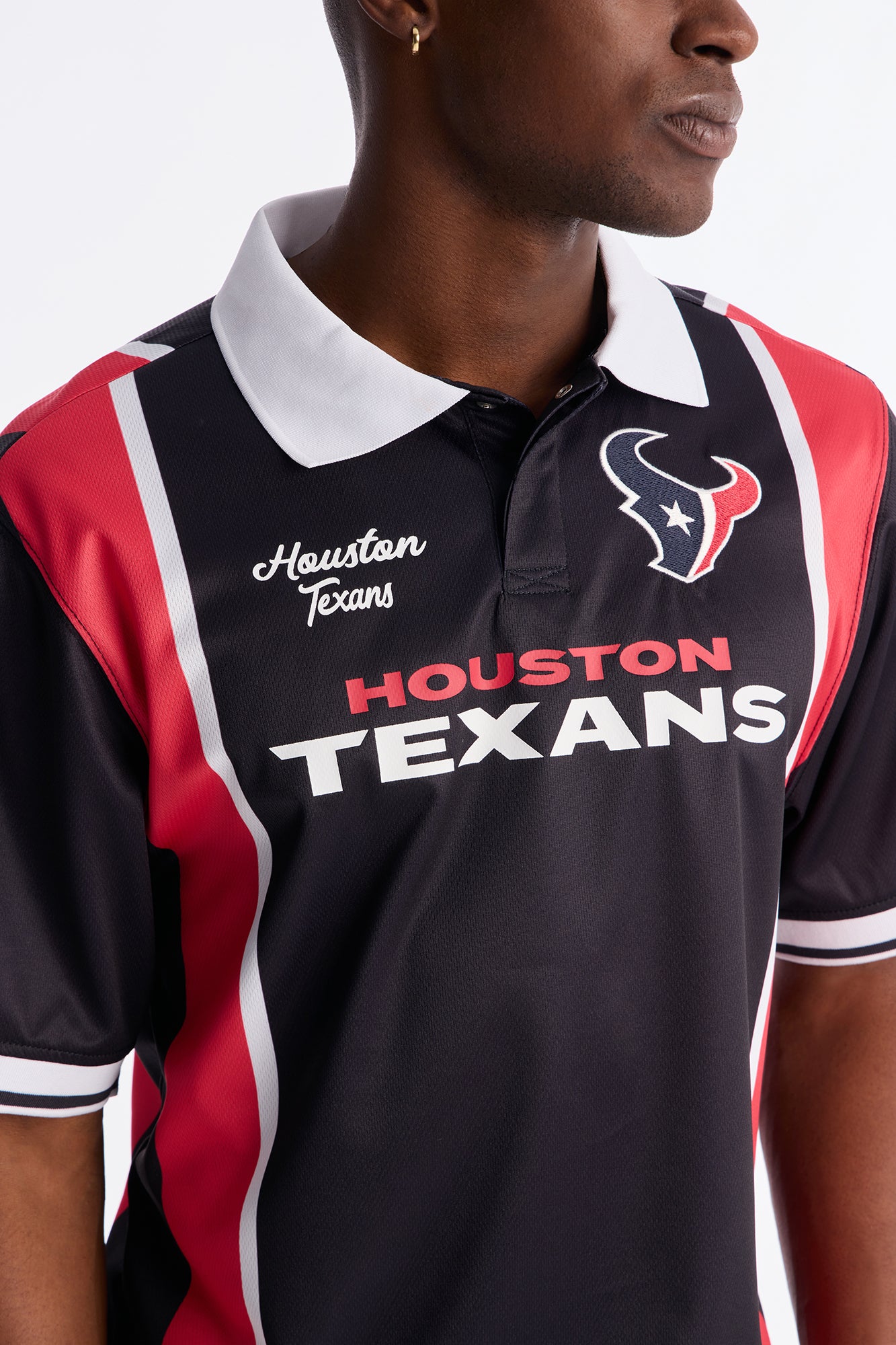 Texans Soccer Polo - Navy
