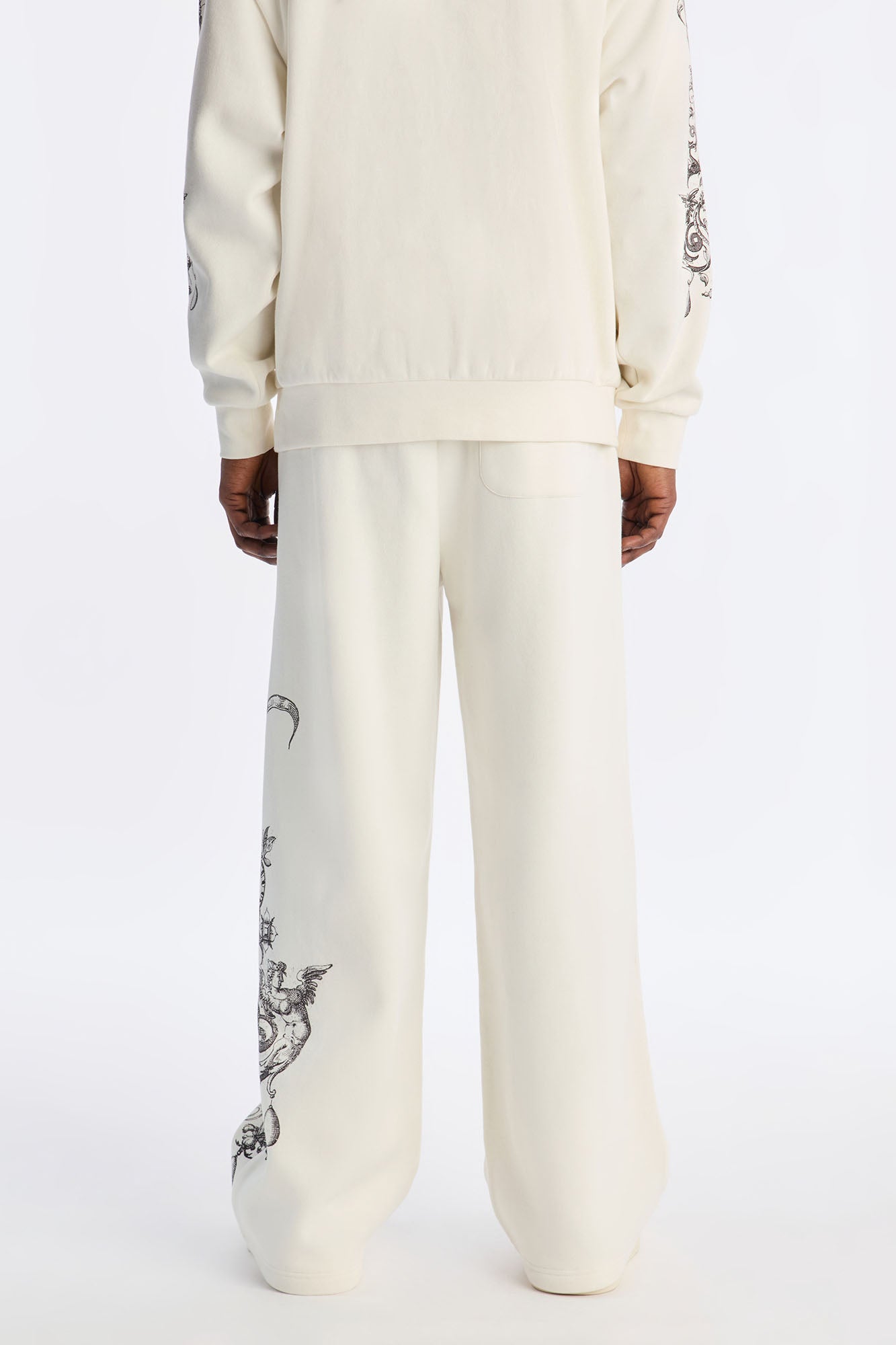 Grateful Heart Sweatpants - Cream