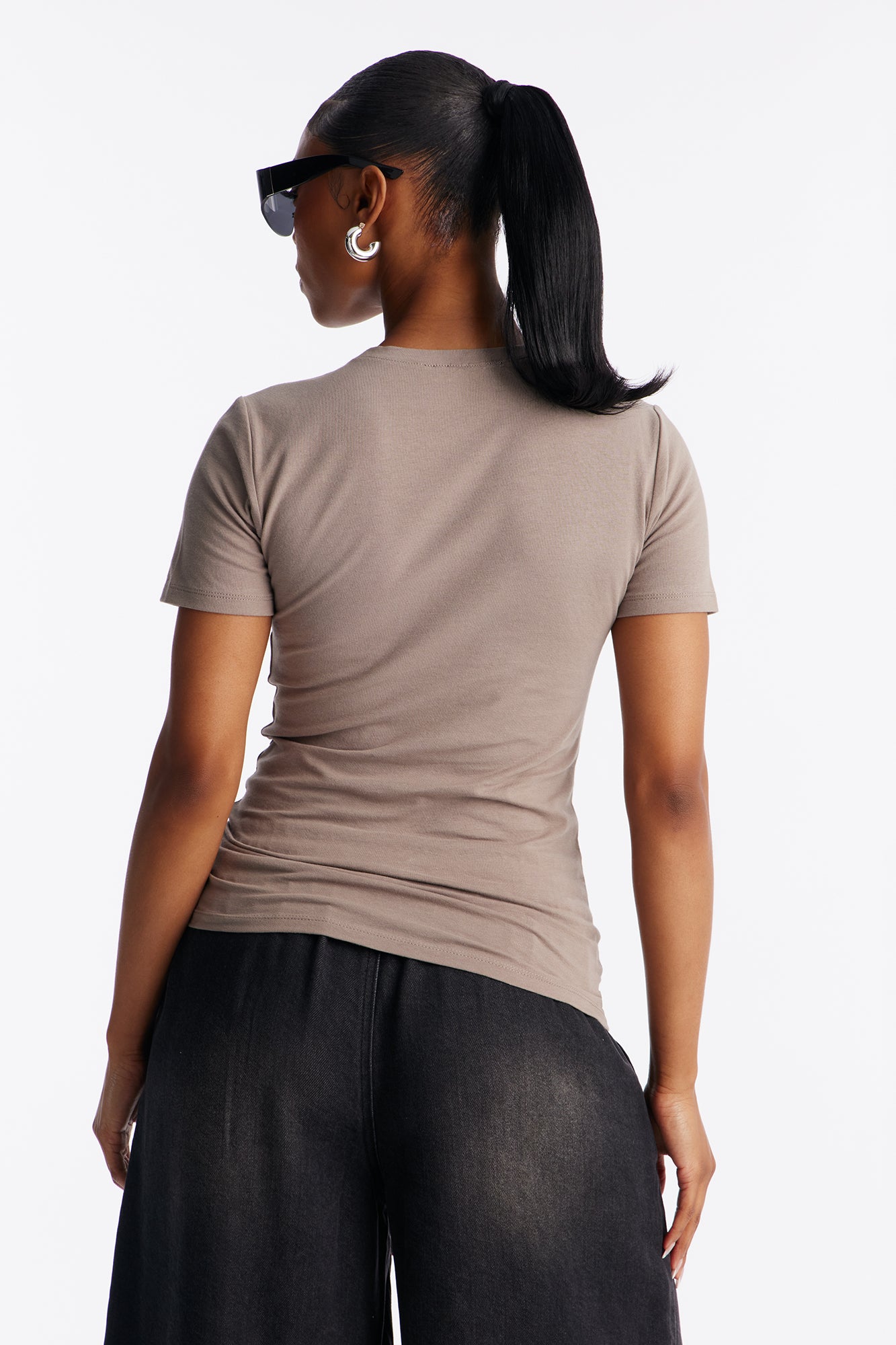 My Everyday Crew Neck Tee - Stone