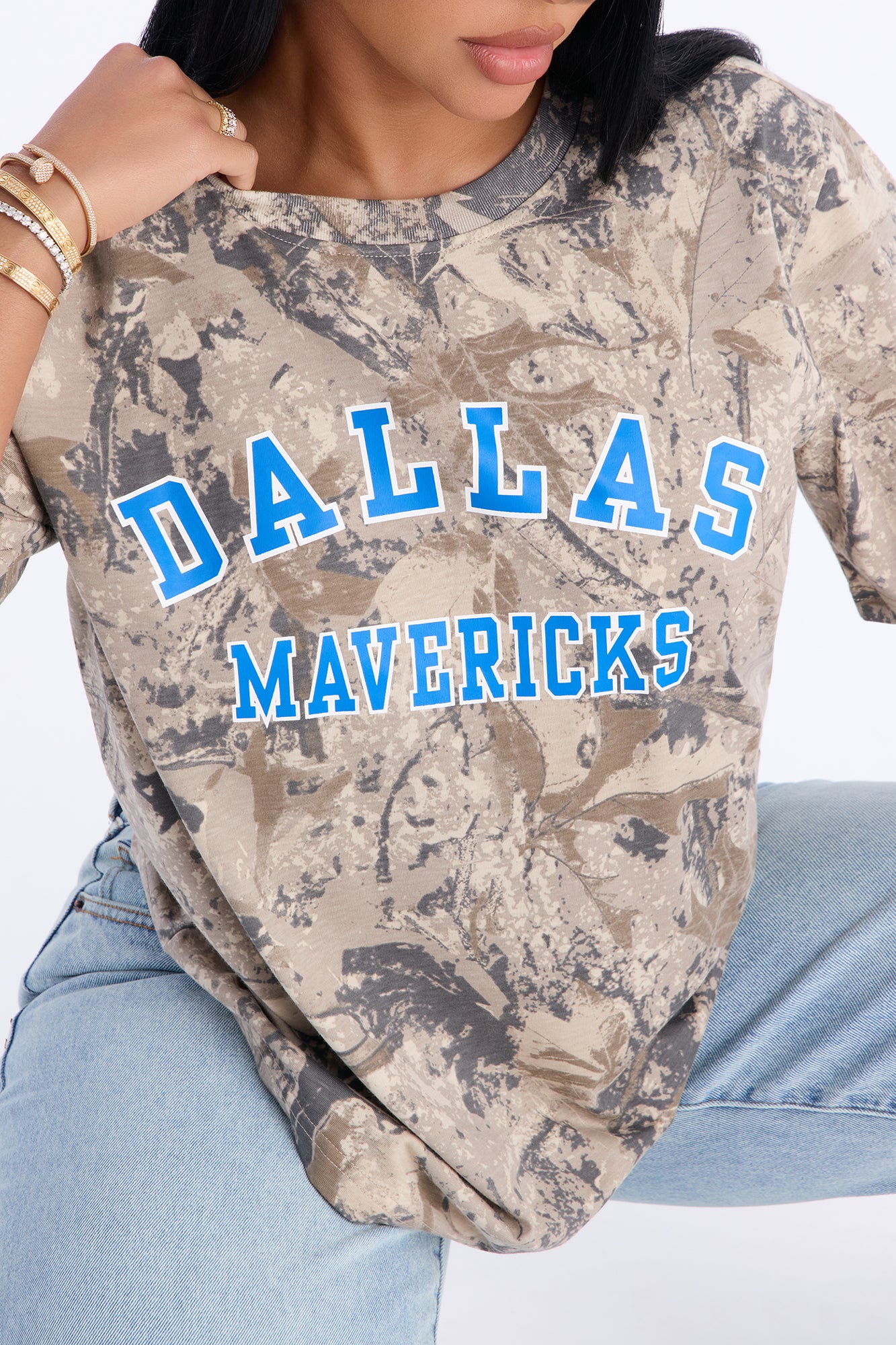 NBA Dallas Mavericks Camo Tee - Camouflage