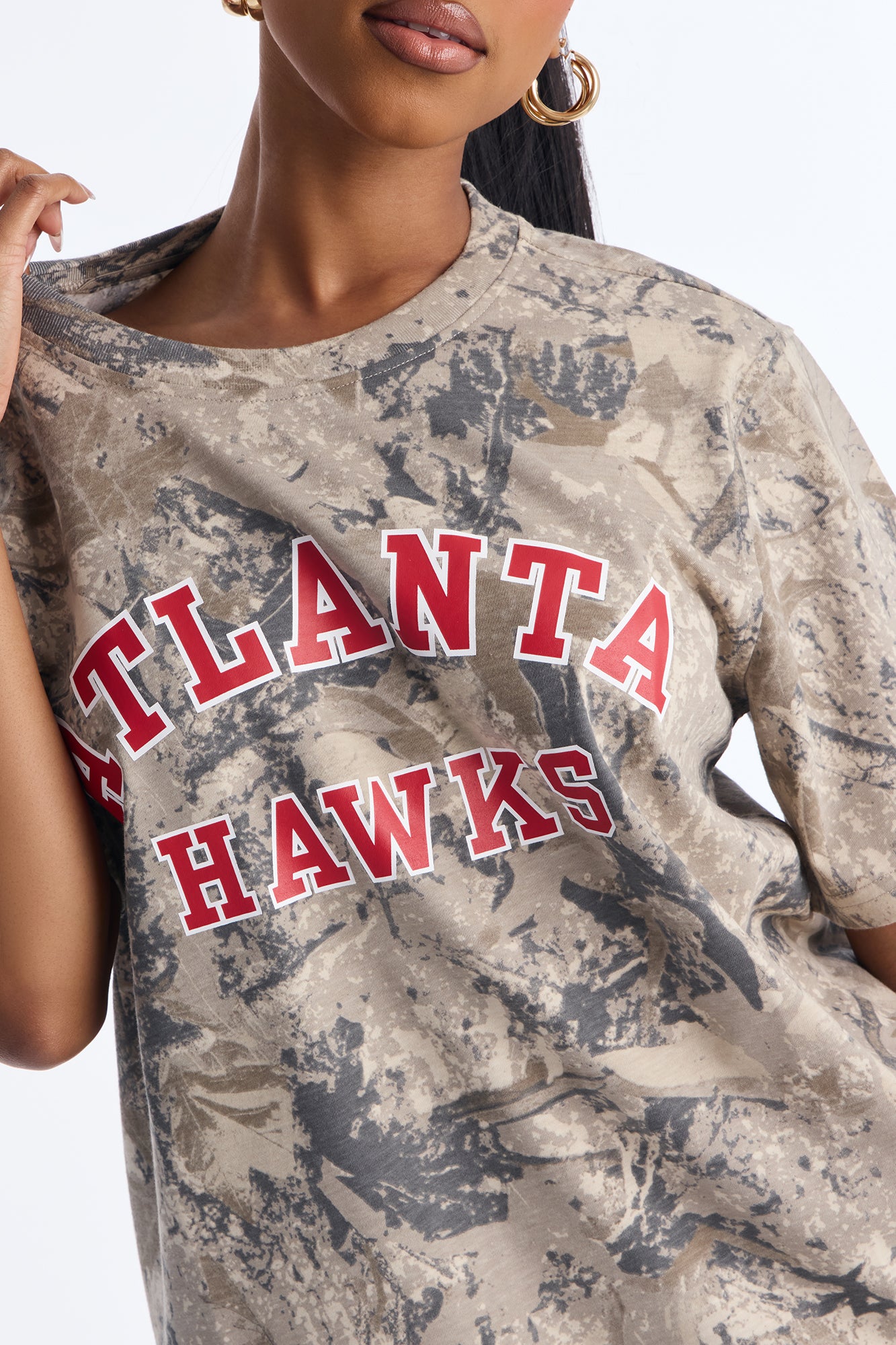 NBA Atlanta Hawks Camo Tee - Camouflage
