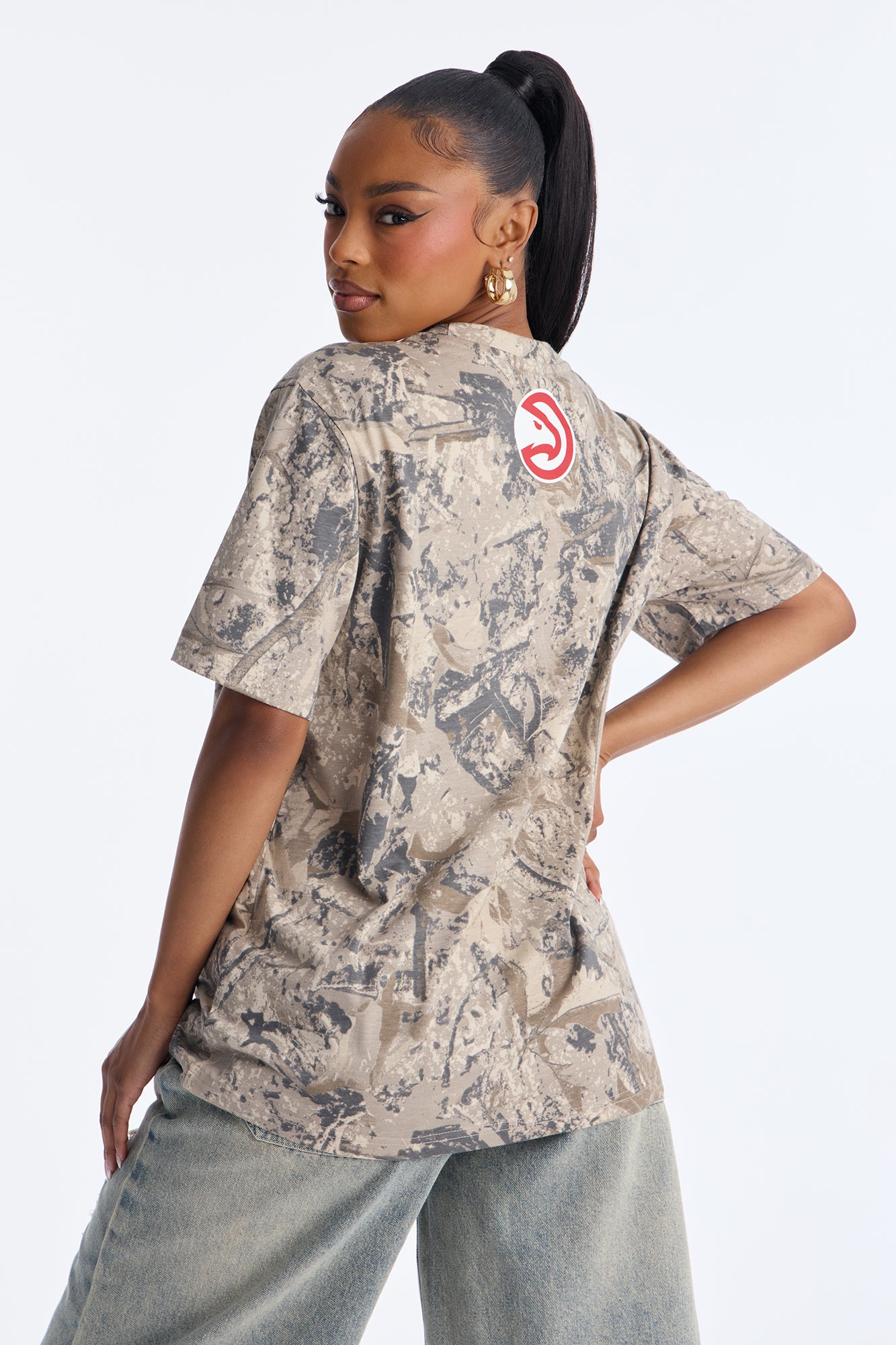 NBA Atlanta Hawks Camo Tee - Camouflage