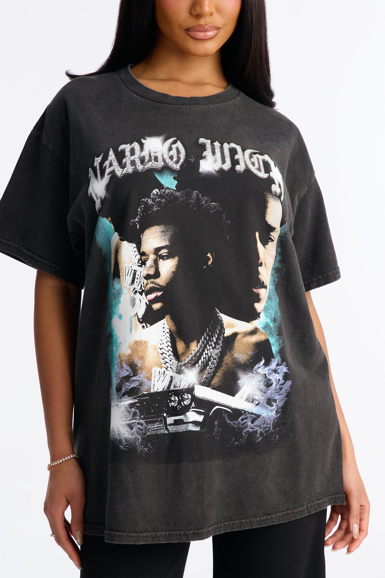 Nardo Wick Washed Tee - Black Wash