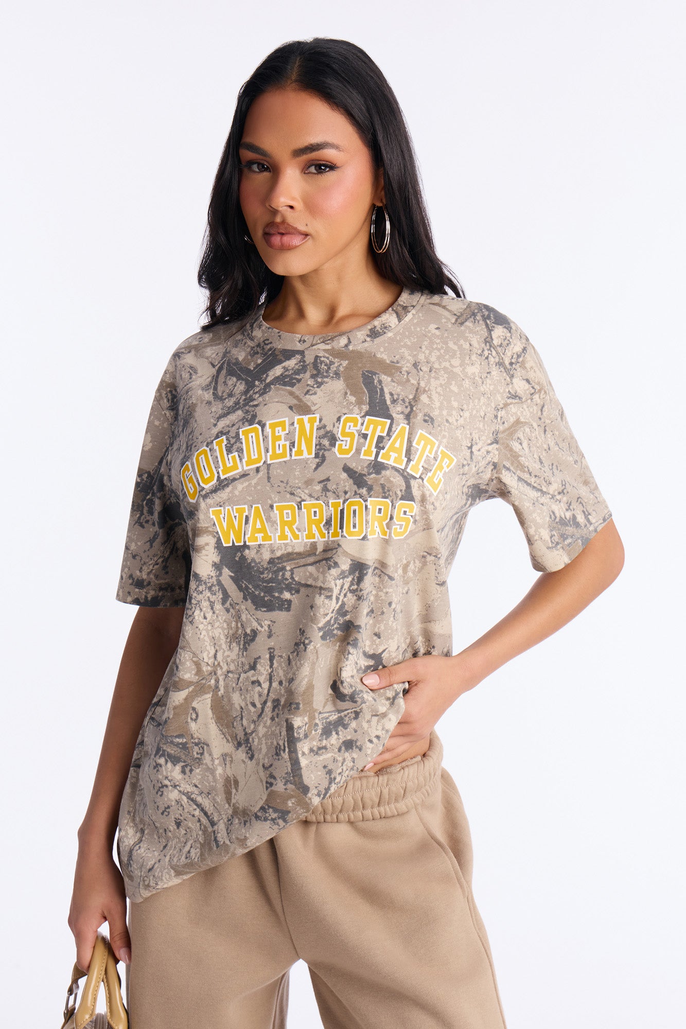 NBA Golden State Warriors Camo Tee - Camouflage