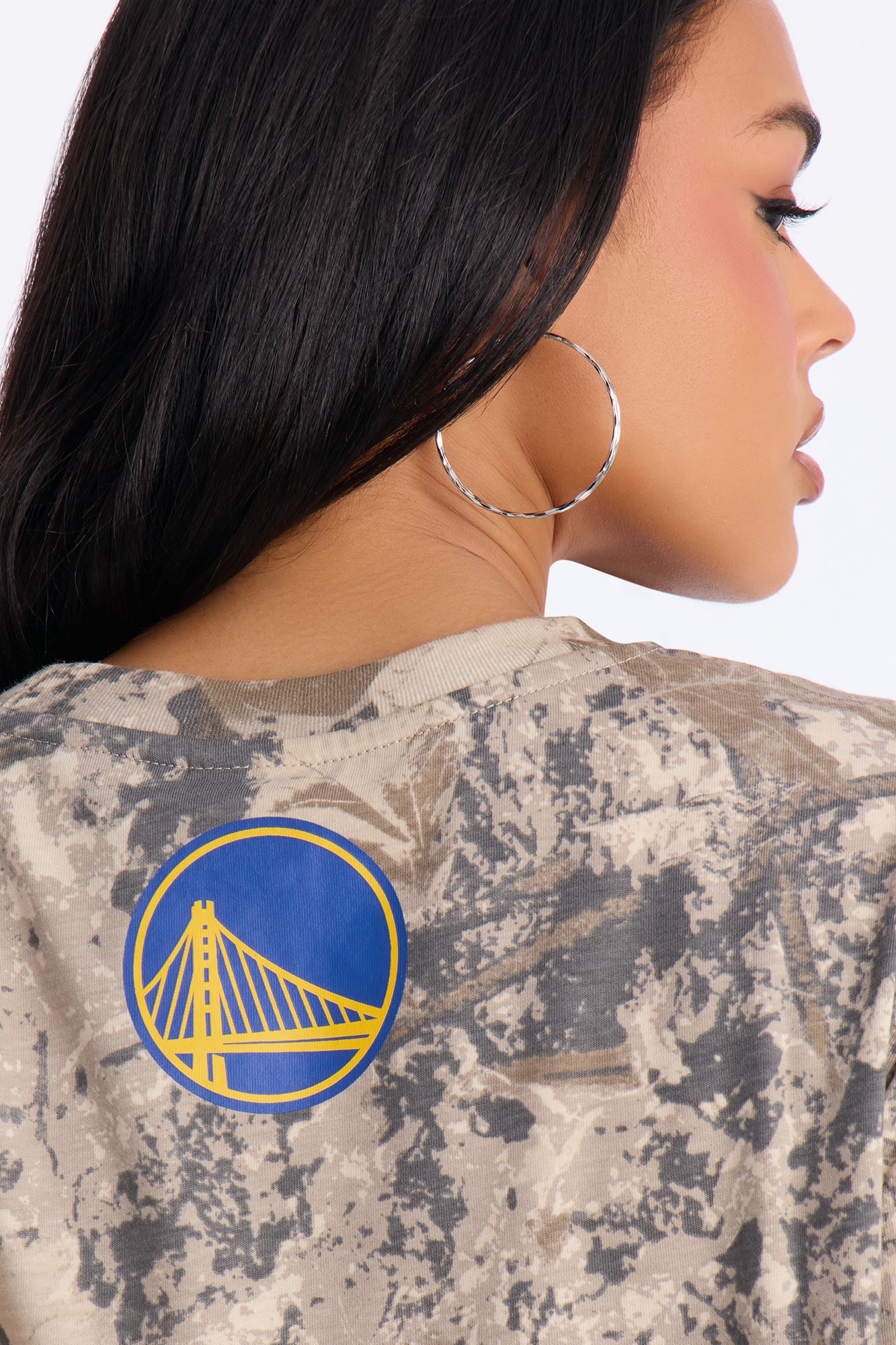 NBA Golden State Warriors Camo Tee - Camouflage