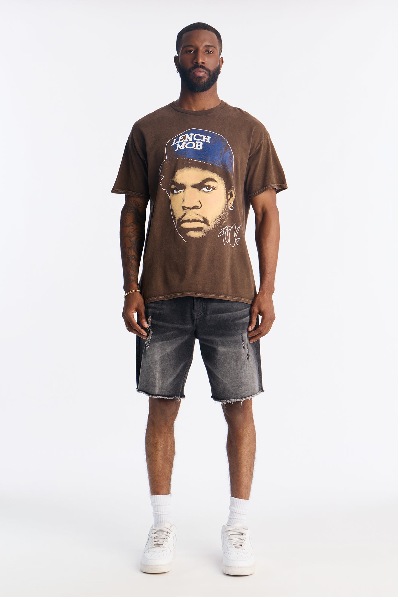 Ice Cube Legend Short Sleeve Tee - Brown