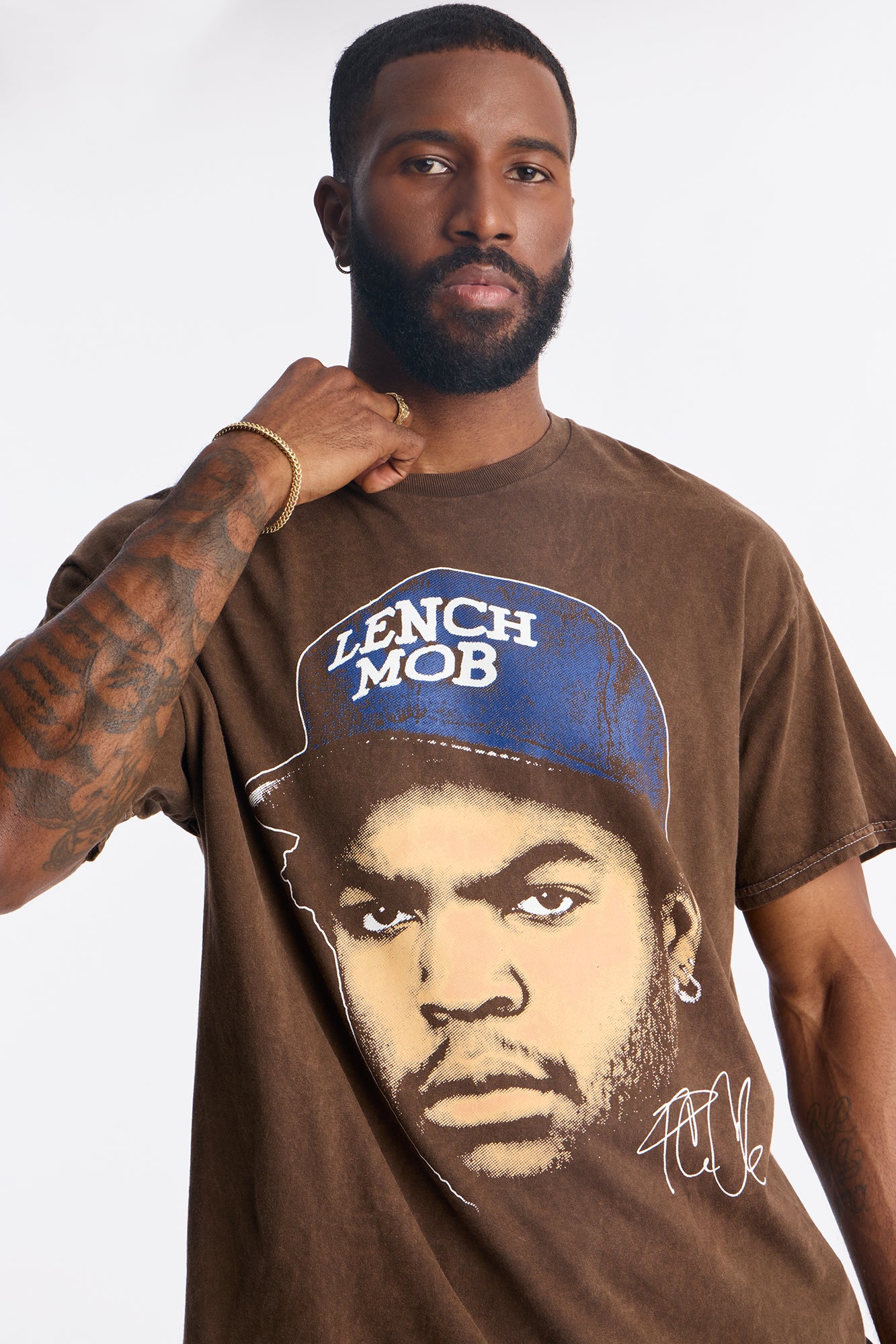 Ice Cube Legend Short Sleeve Tee - Brown