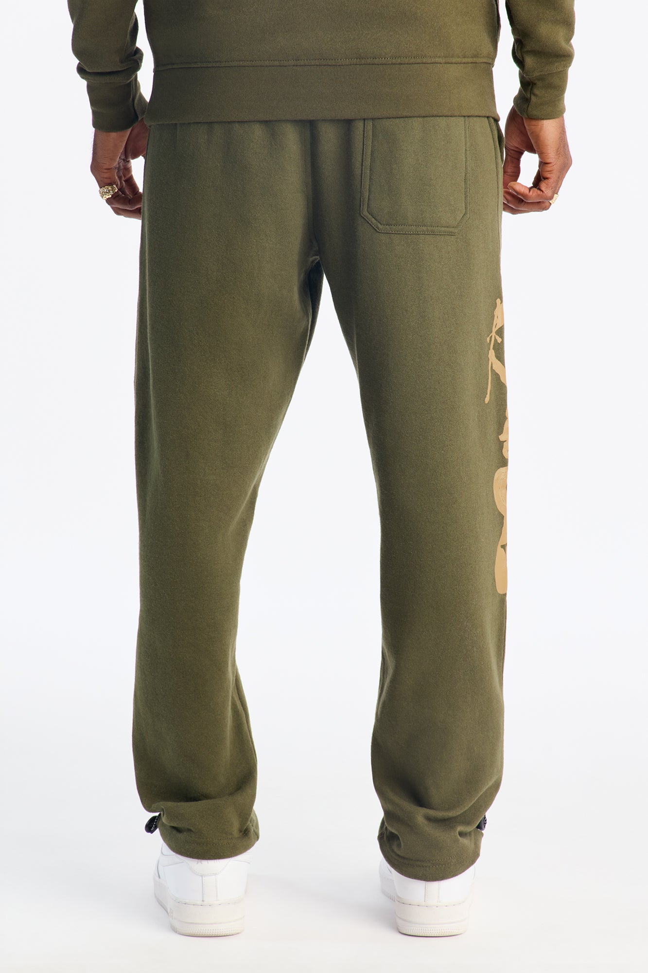 Self Made Champion Patch Sweatpants - Green