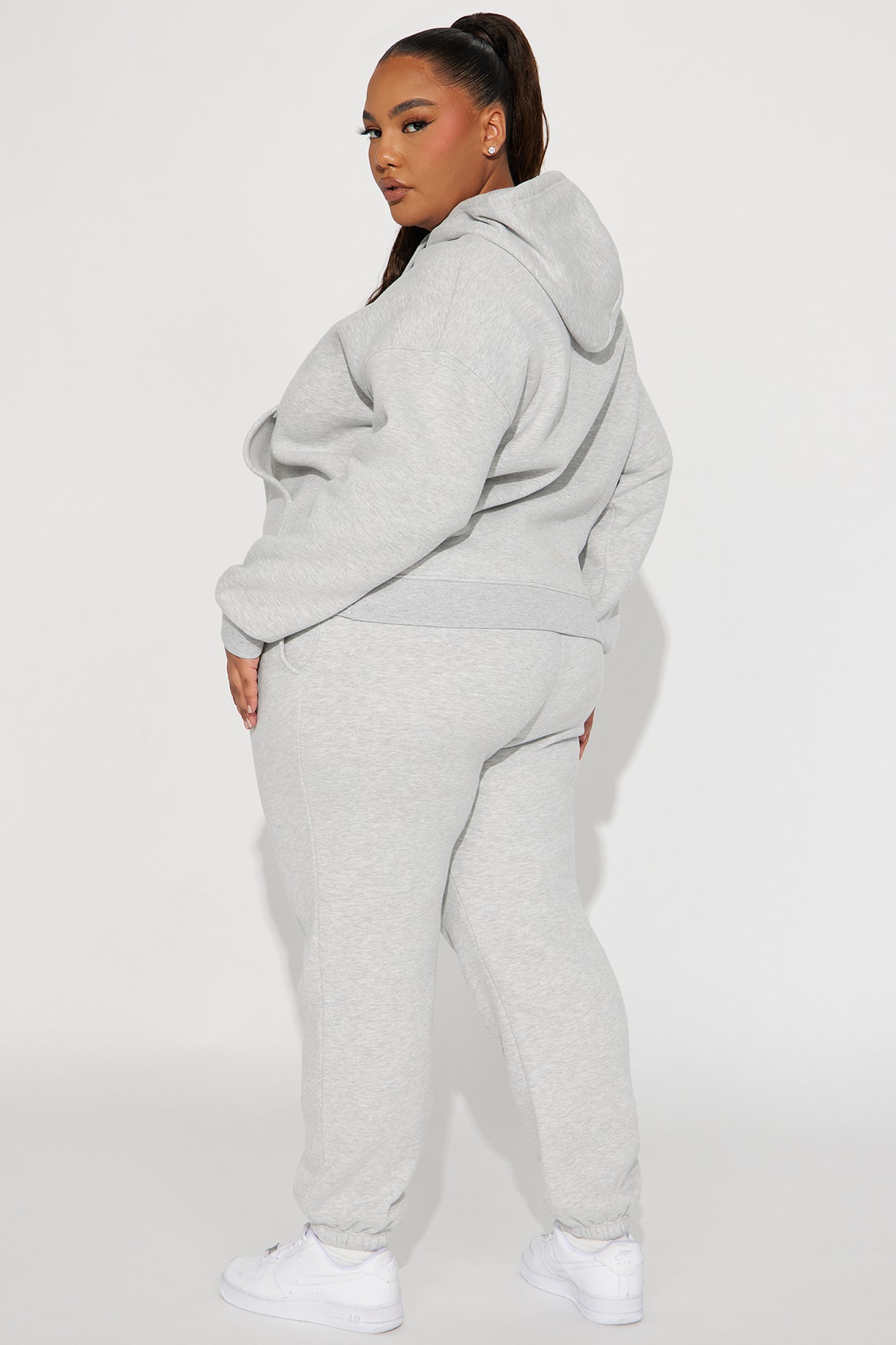 Milano Sweatpant Set - Heathered Grey