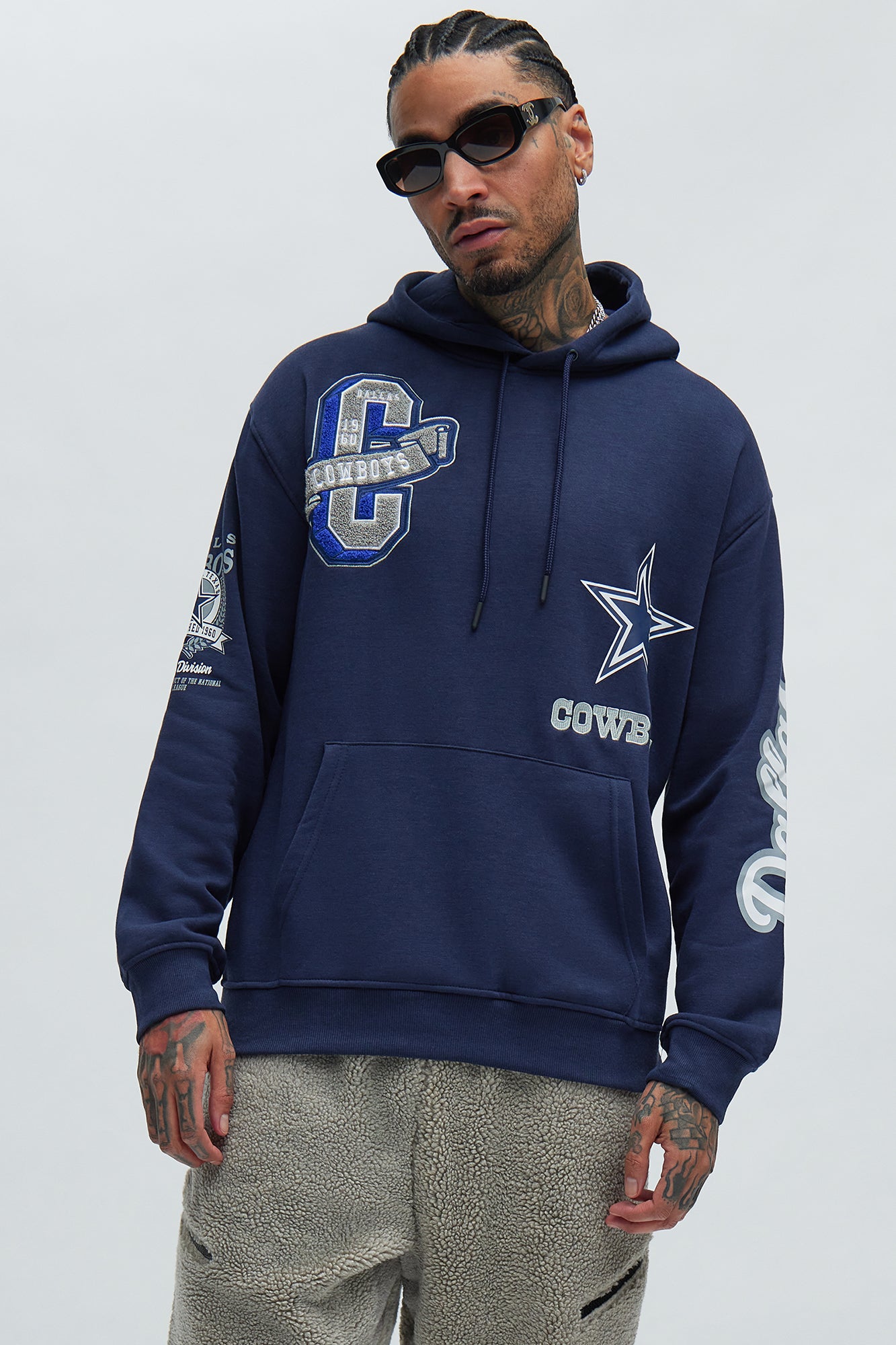 Cowboys Campus Hoodie - Navy