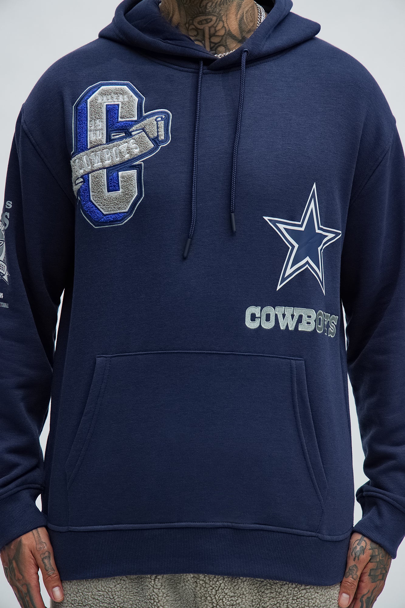 Cowboys Campus Hoodie - Navy