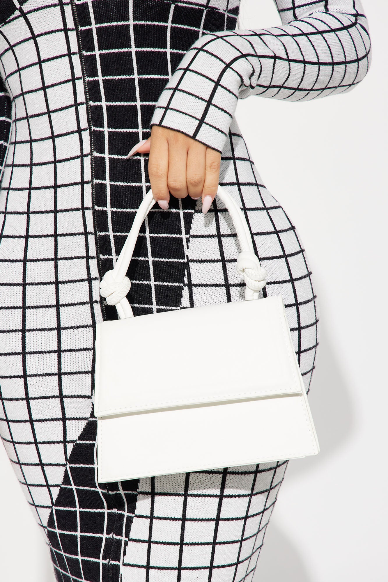 Never Too Late Handbag - White