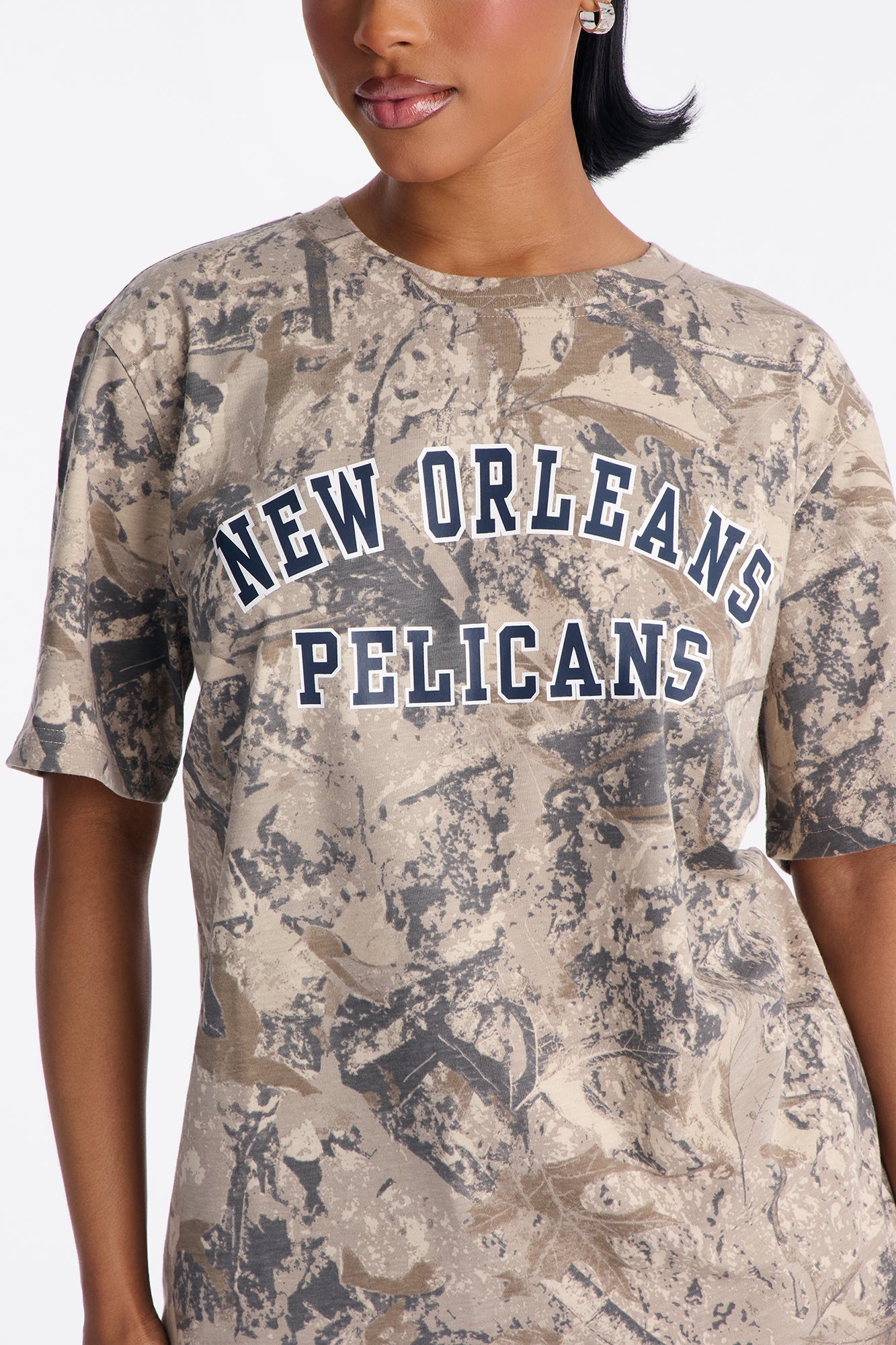 NBA New Orleans Pelicans Camo Tee - Camouflage