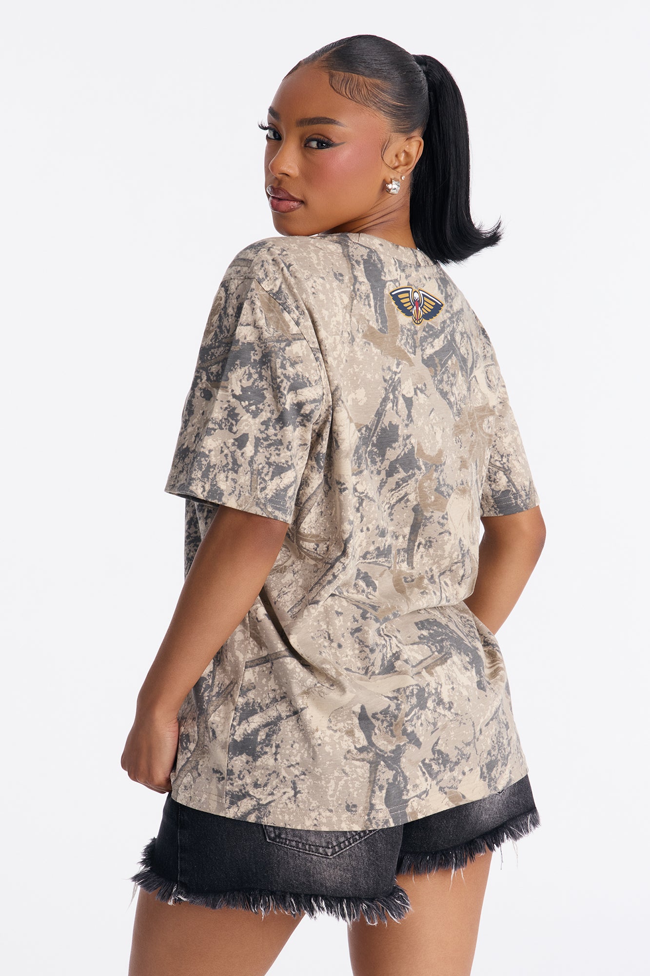 NBA New Orleans Pelicans Camo Tee - Camouflage