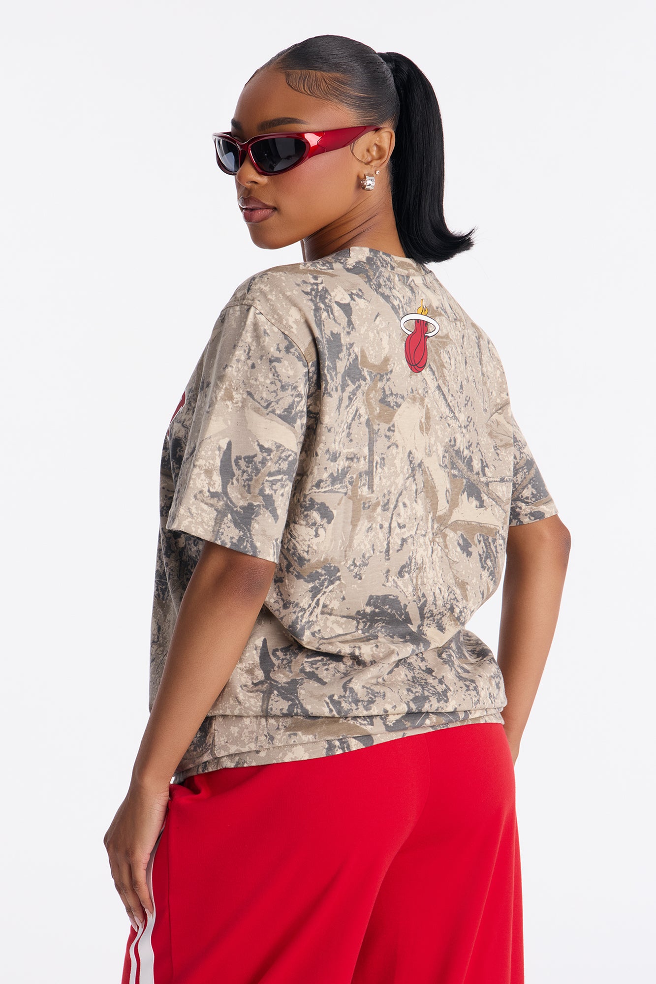 NBA Miami Heat Camo Tee - Camouflage