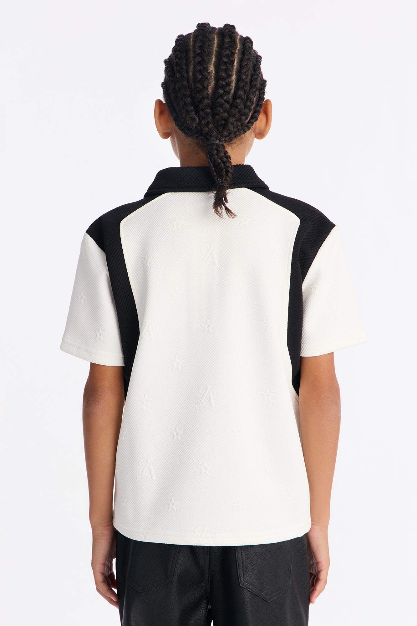 Mini Millionaire Mindset Polo - Cream/combo