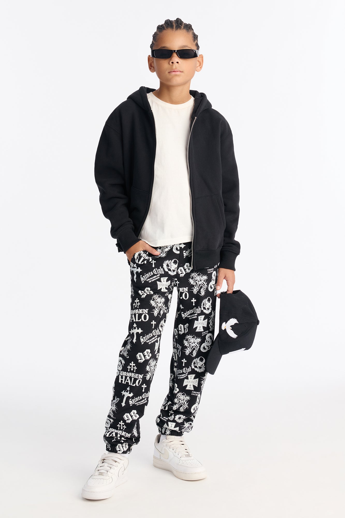 Mini Forsaken Jogger Pants - Black