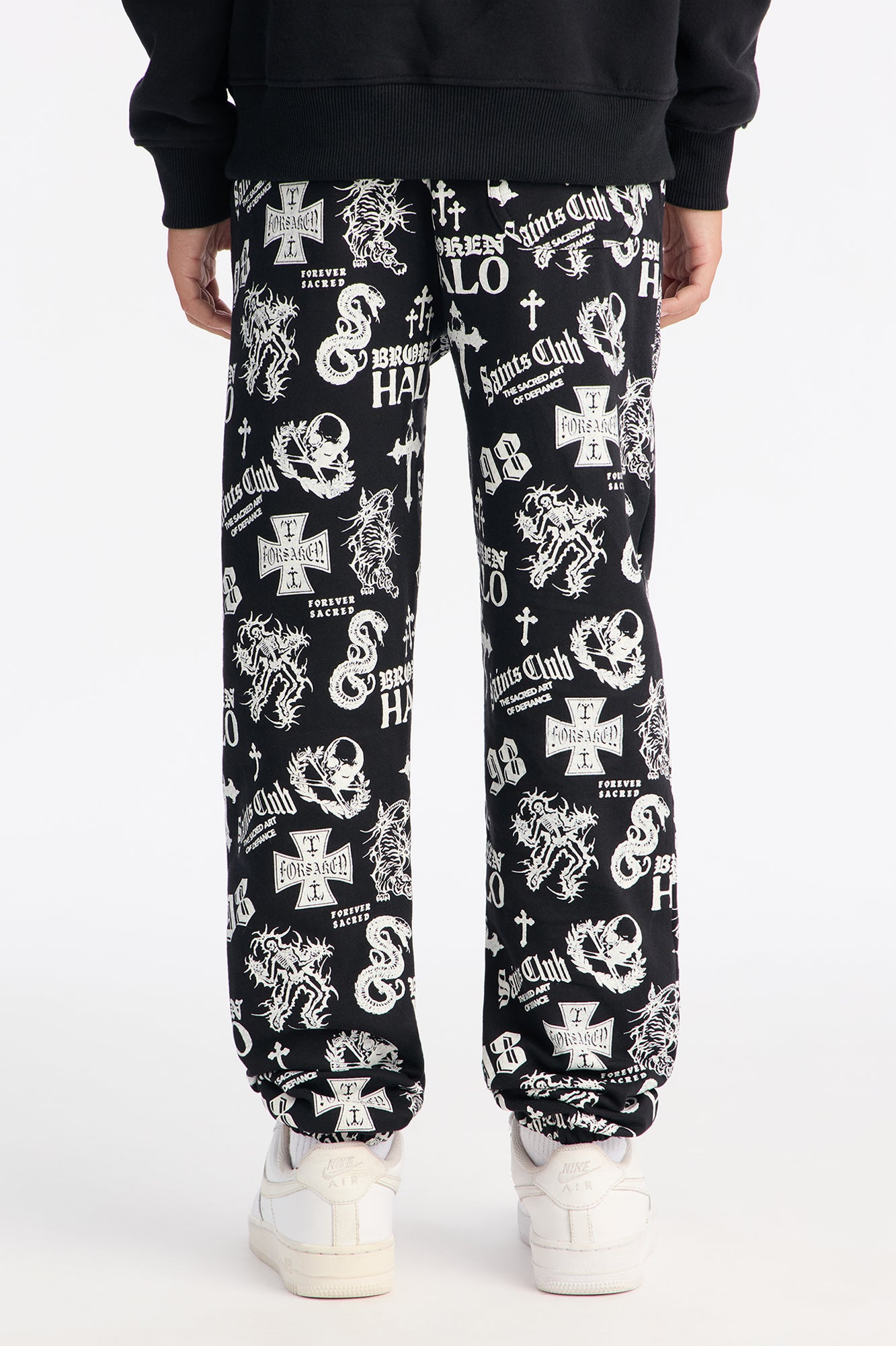 Mini Forsaken Jogger Pants - Black