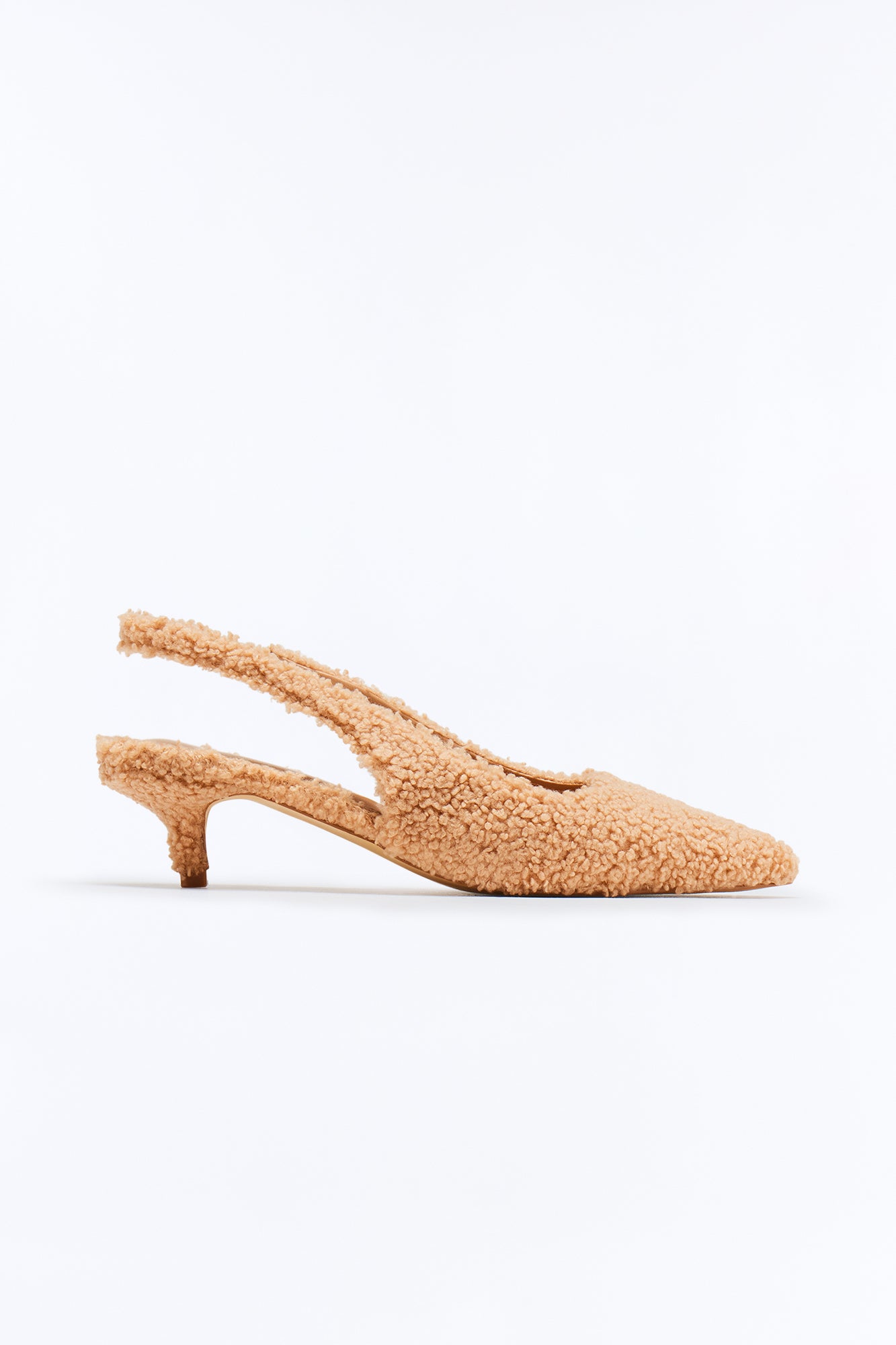 Suku Sherpa Kitten Heel Pumps - Nude