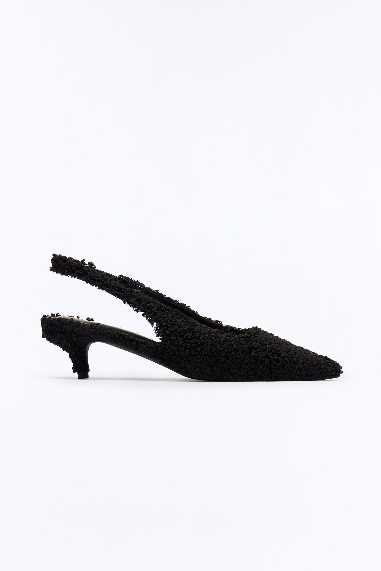 Suku Sherpa Kitten Heel Pumps - Black