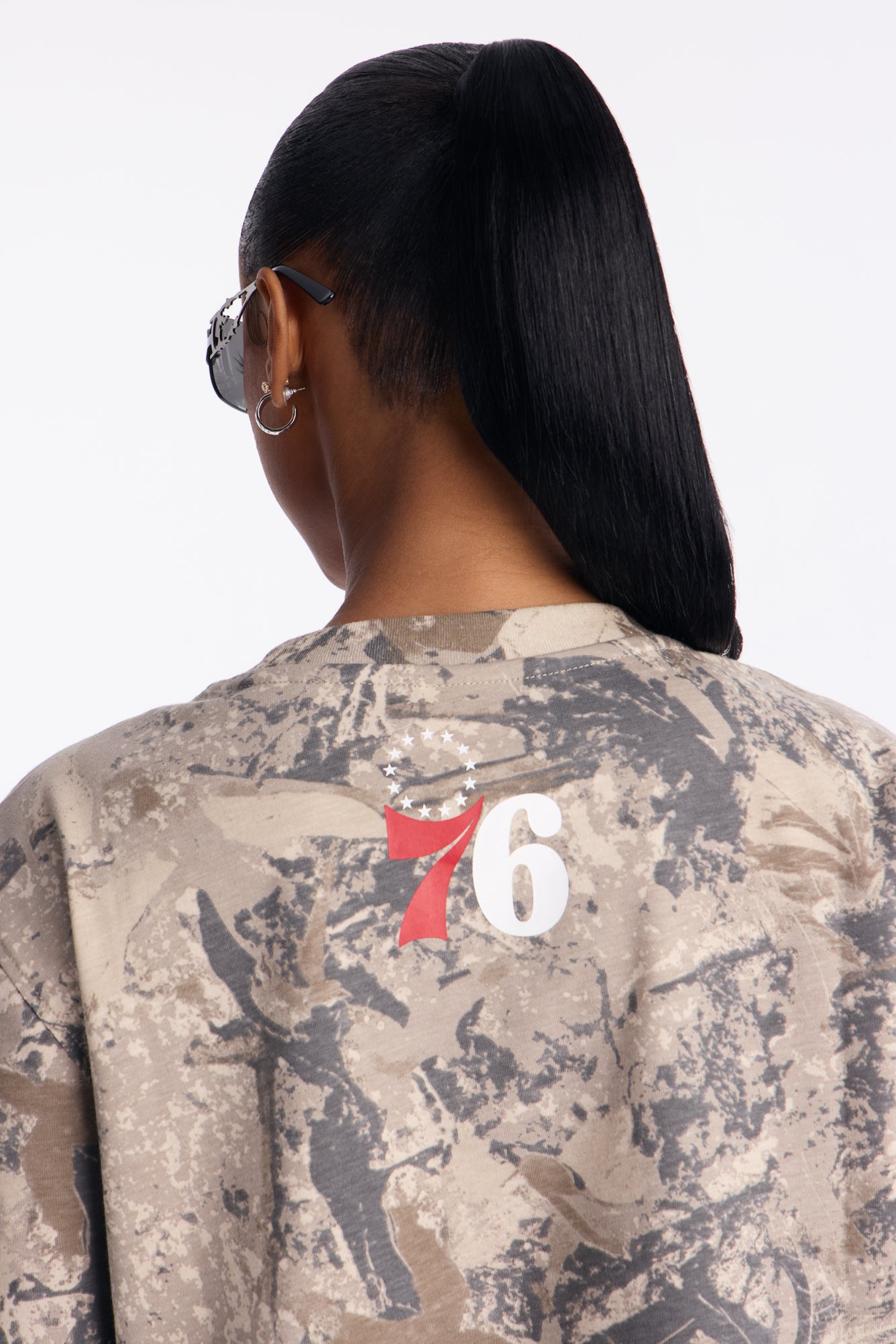 NBA Philadelphia 76'ers Camo Tee - Camouflage