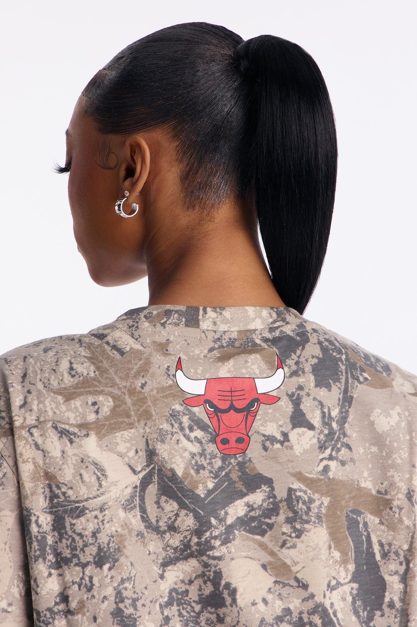 NBA Chicago Bulls Camo Tee - Camouflage