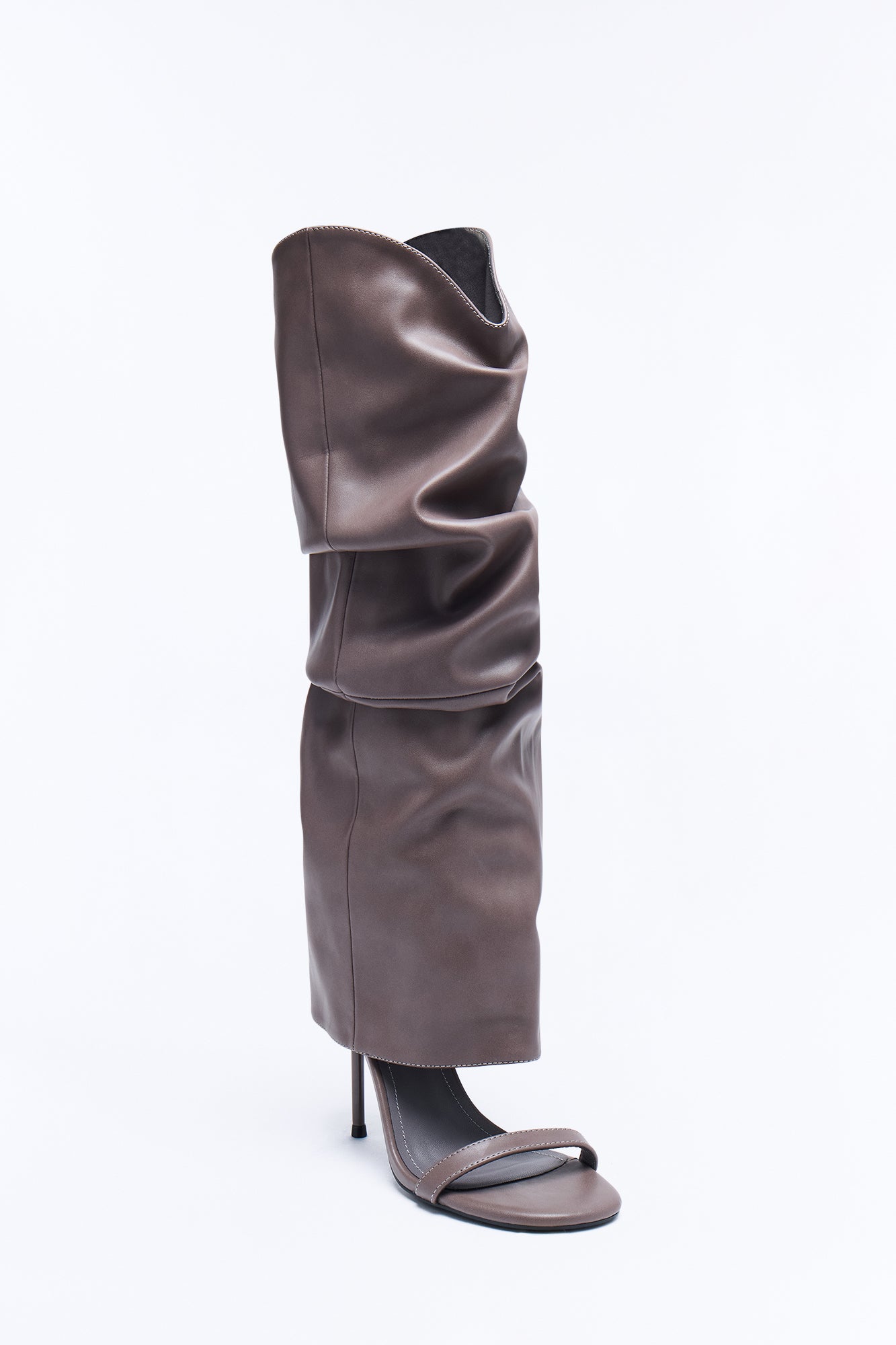 Street Muse Overlay Boots - Taupe