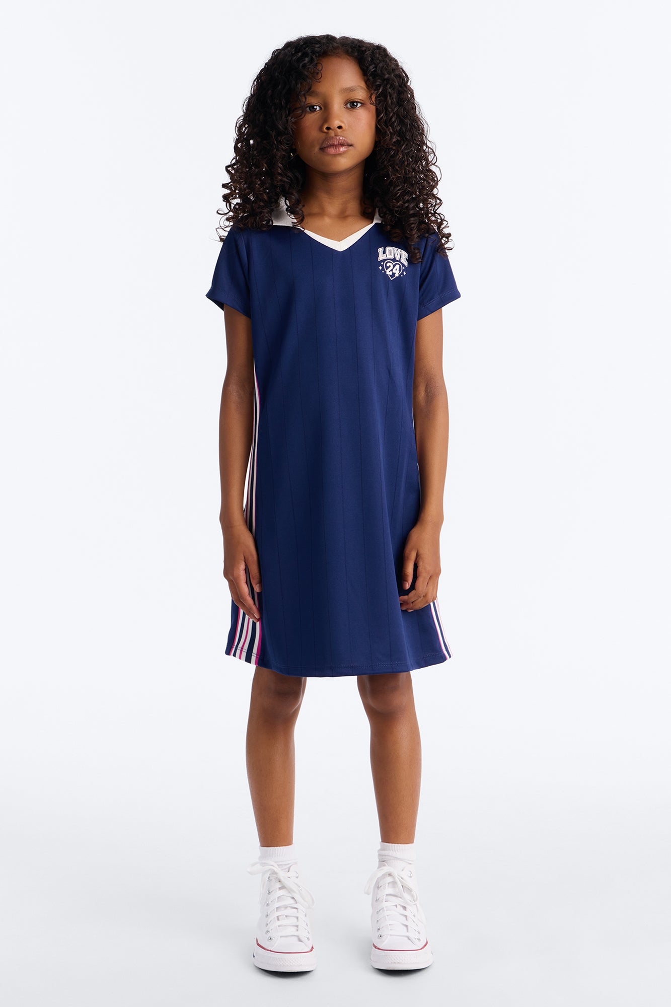 Mini Star Player Active Dress - Navy