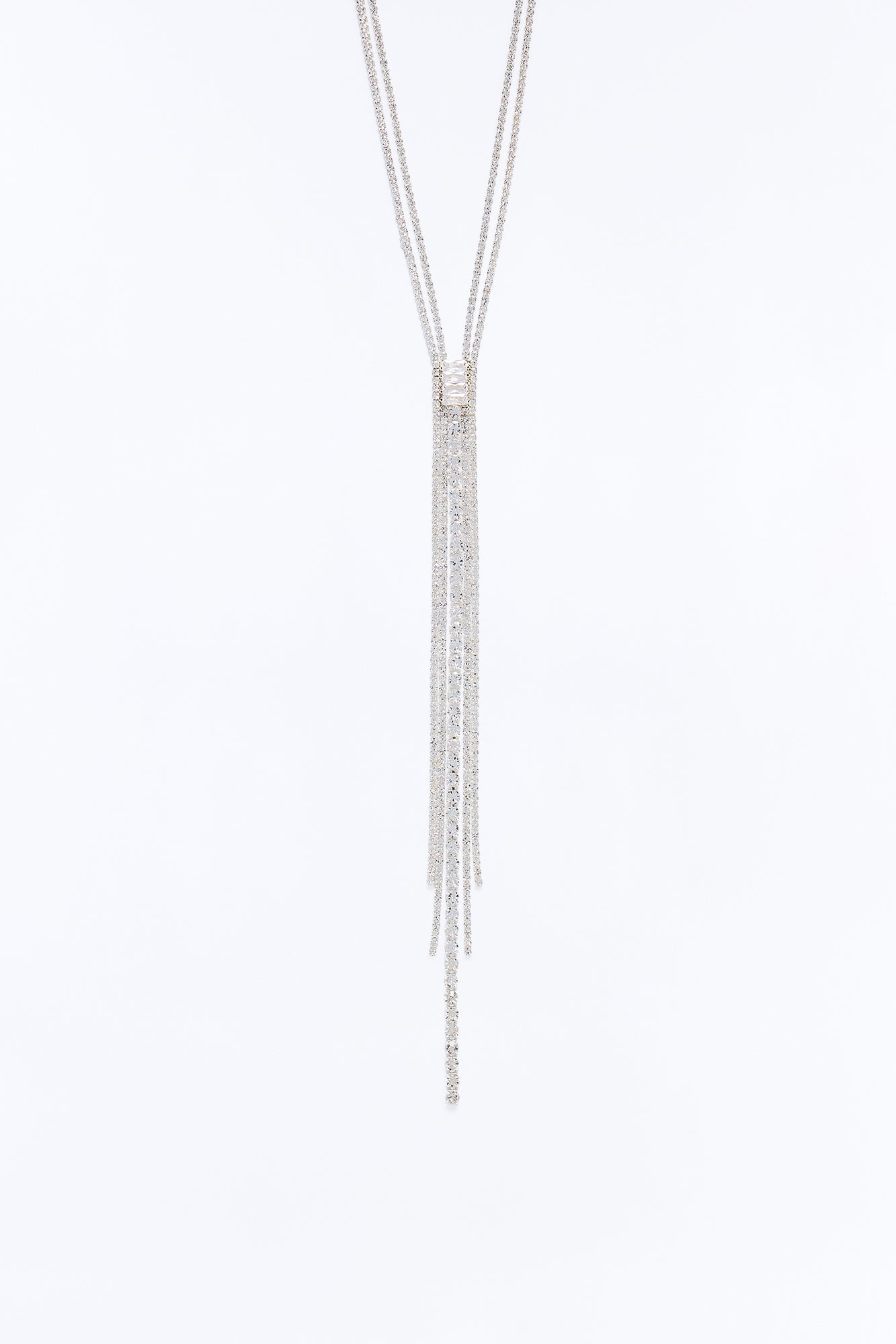 Making Magic Happen Lariat Necklace - Silver