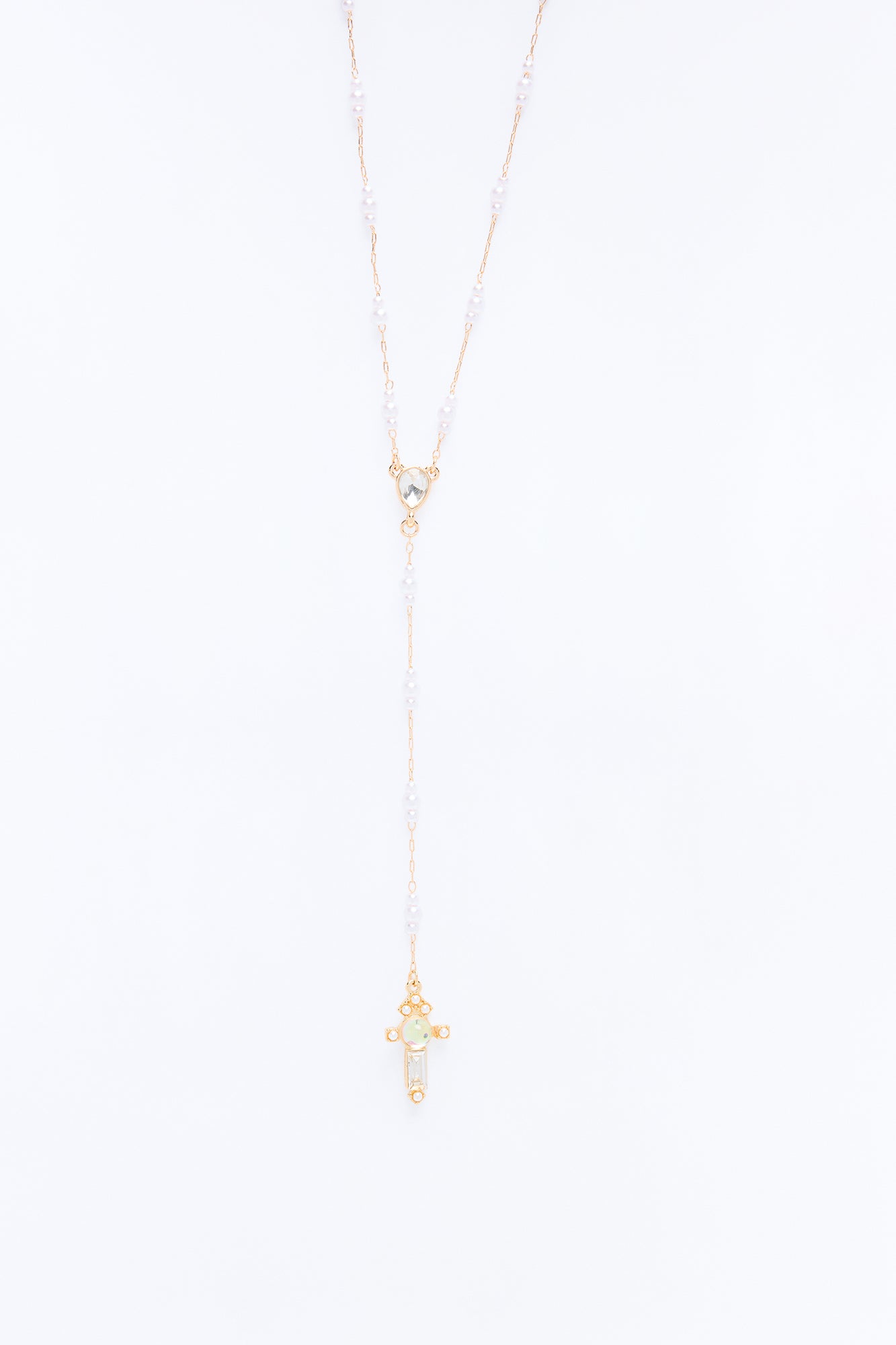 Always On My Mind Lariat Necklace - Gold