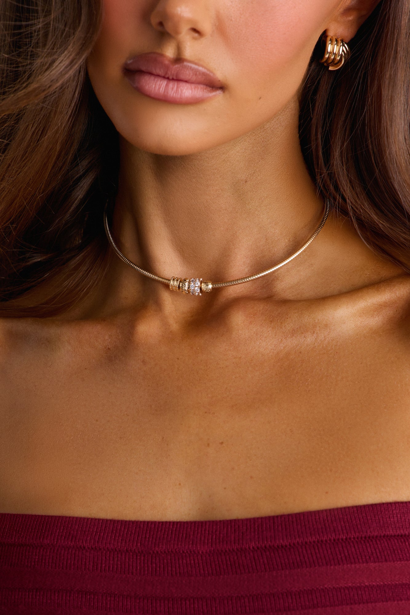 Allie Necklace - Gold
