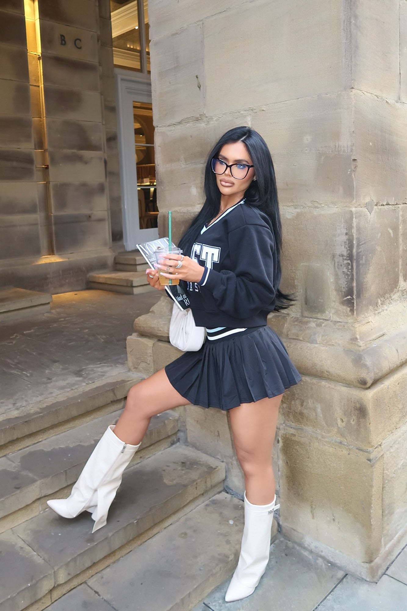 Not The Same Knee High Boots - Nude