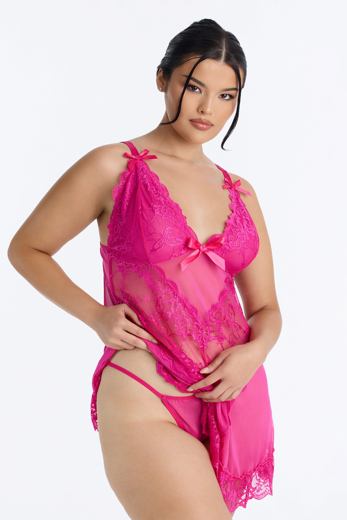 Best You Ever Had Babydoll - Raspberry
