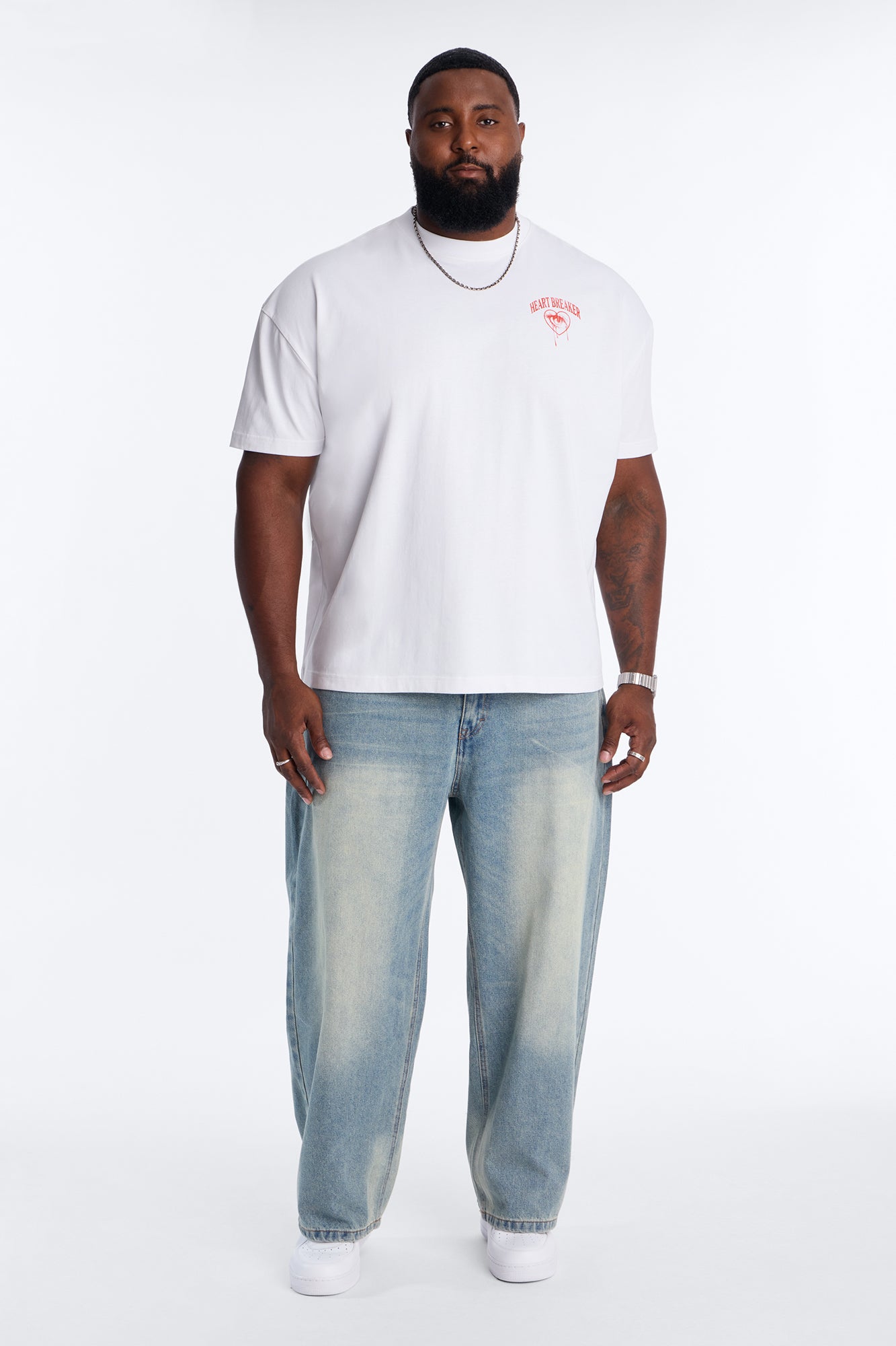 Love Now Cry Later Short Sleeve Tee - White