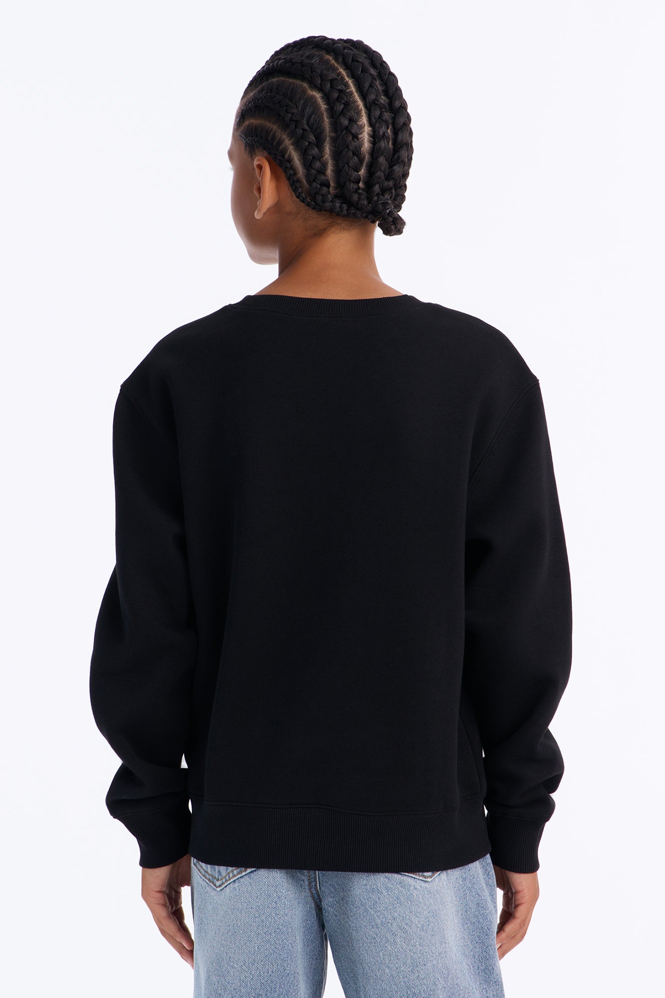 Mini Just Hits Different Sweatshirt - Black