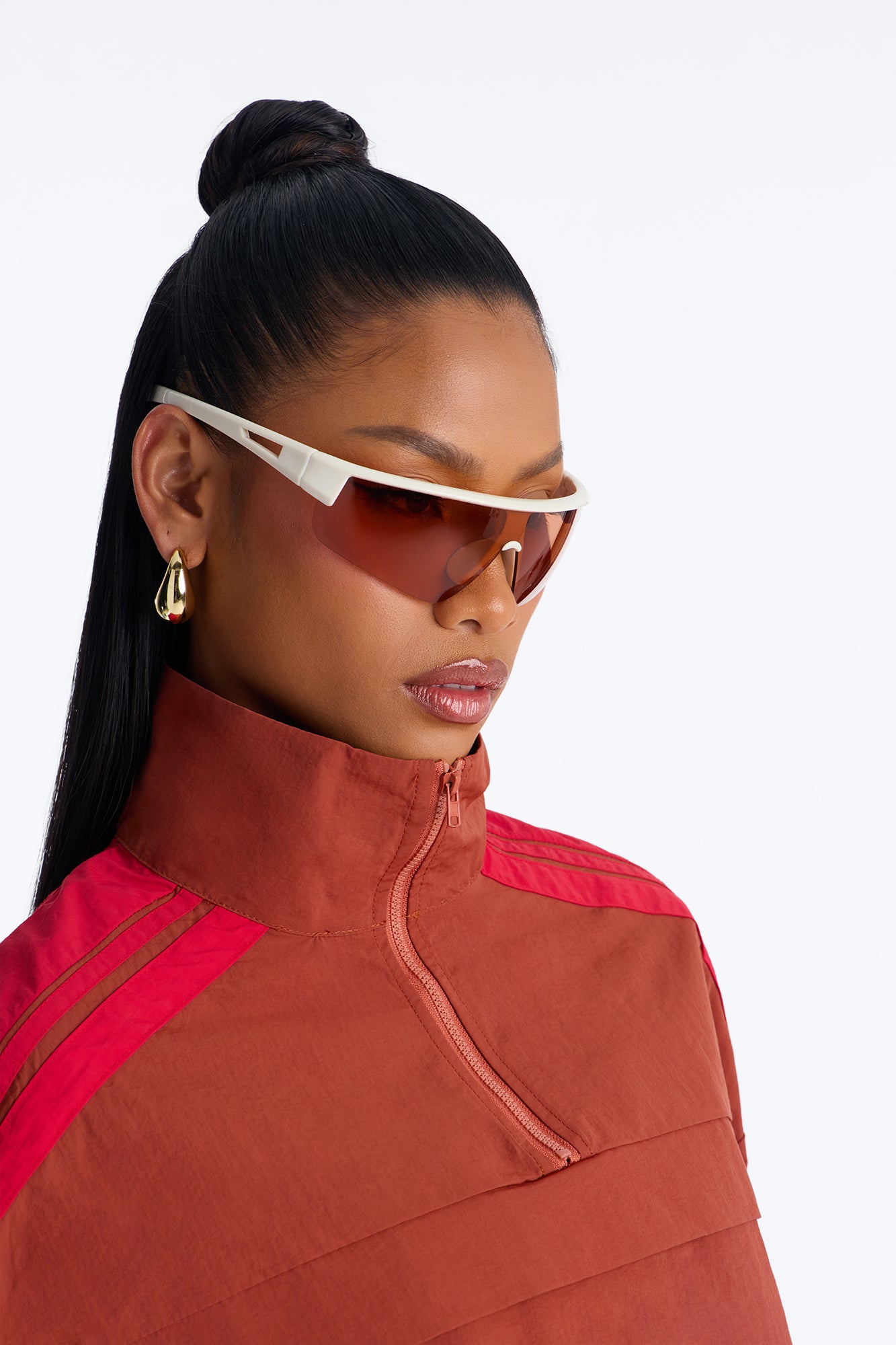 Rebel Beam Sunglasses - Ivory