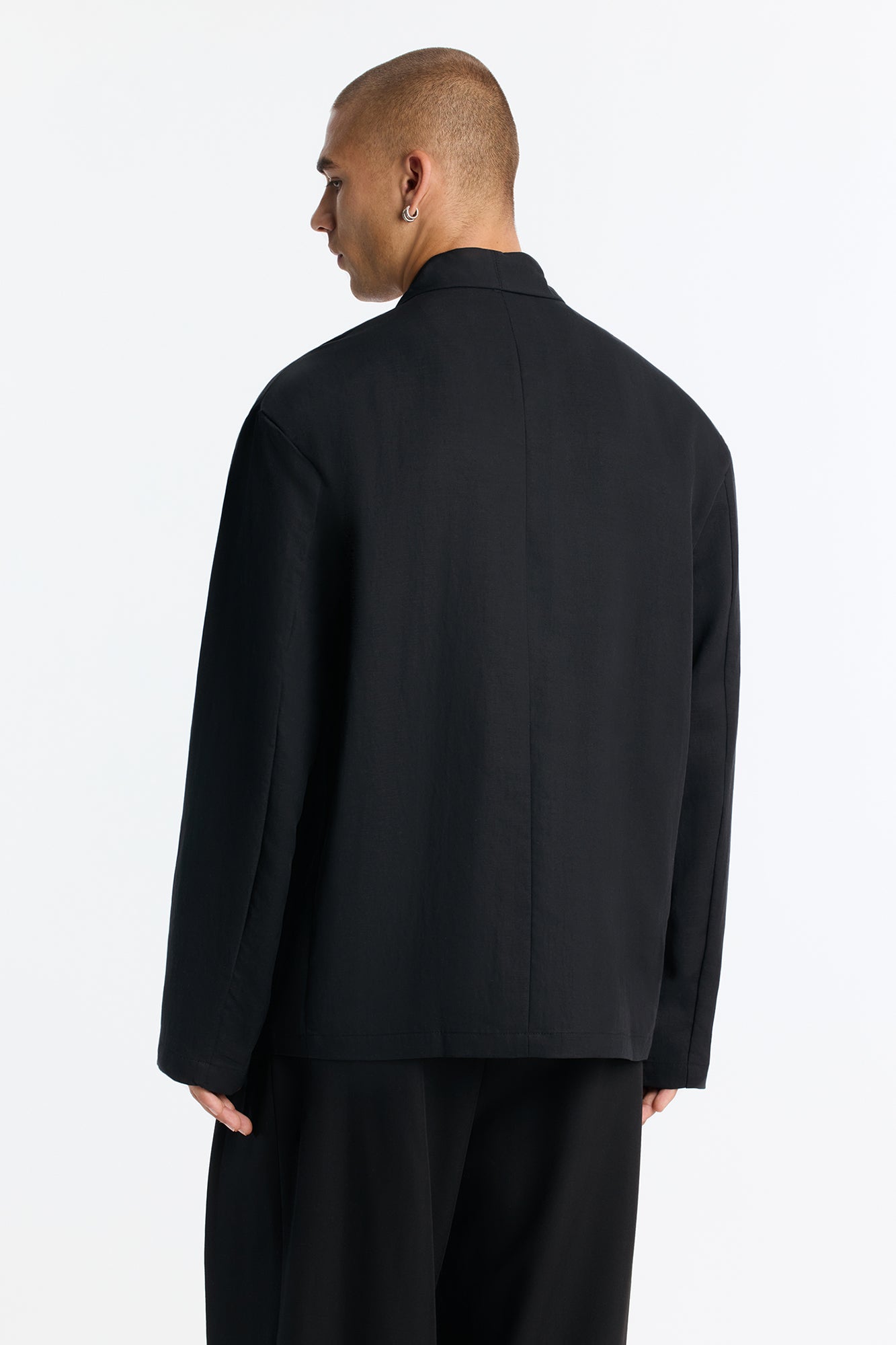 Relaxed St.Tropez Unlined Blazer - Black