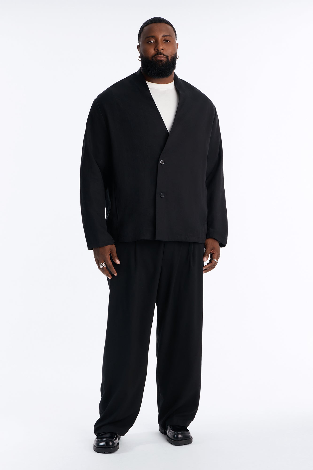 Relaxed St.Tropez Unlined Blazer - Black