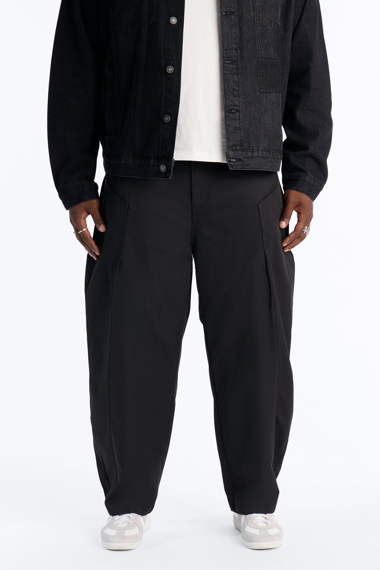 Monaco Tech Barrel Pant - Black
