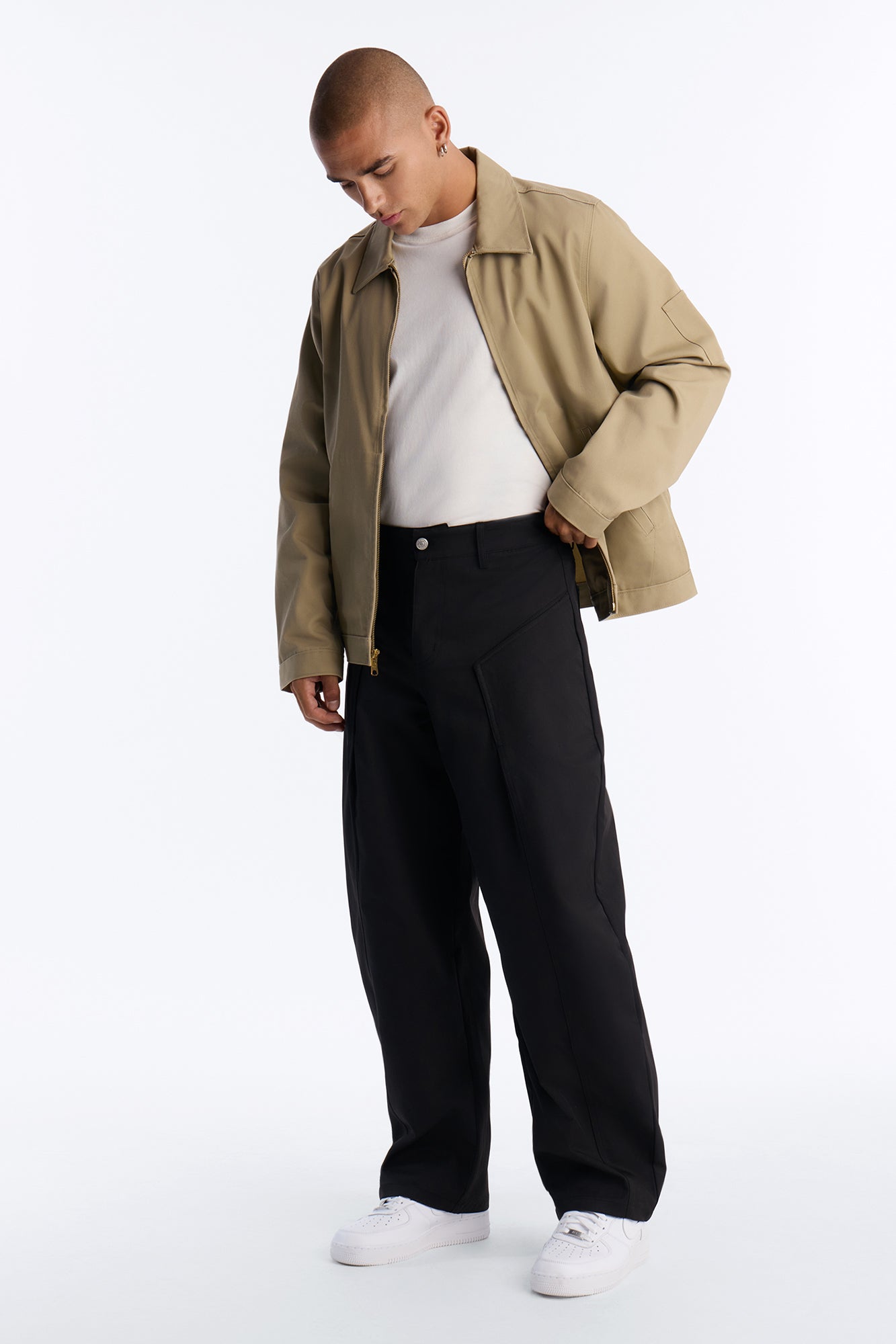 Monaco Tech Barrel Pant - Black
