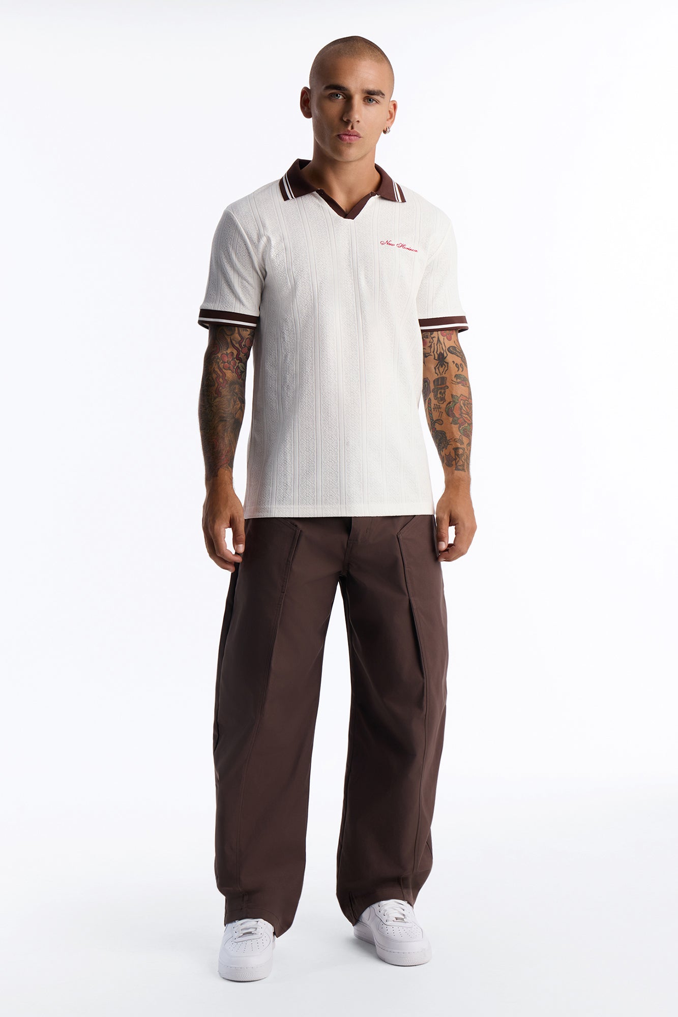 Monaco Tech Barrel Pant - Brown