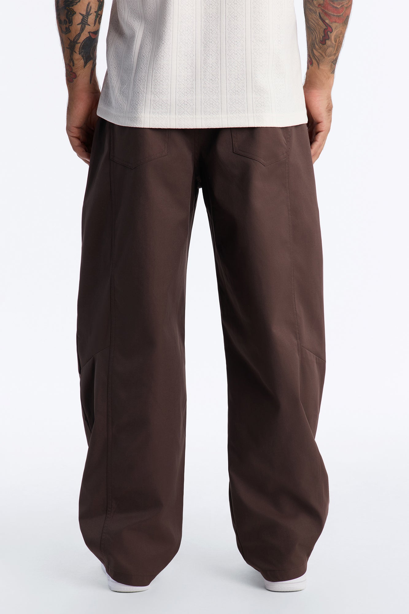 Monaco Tech Barrel Pant - Brown