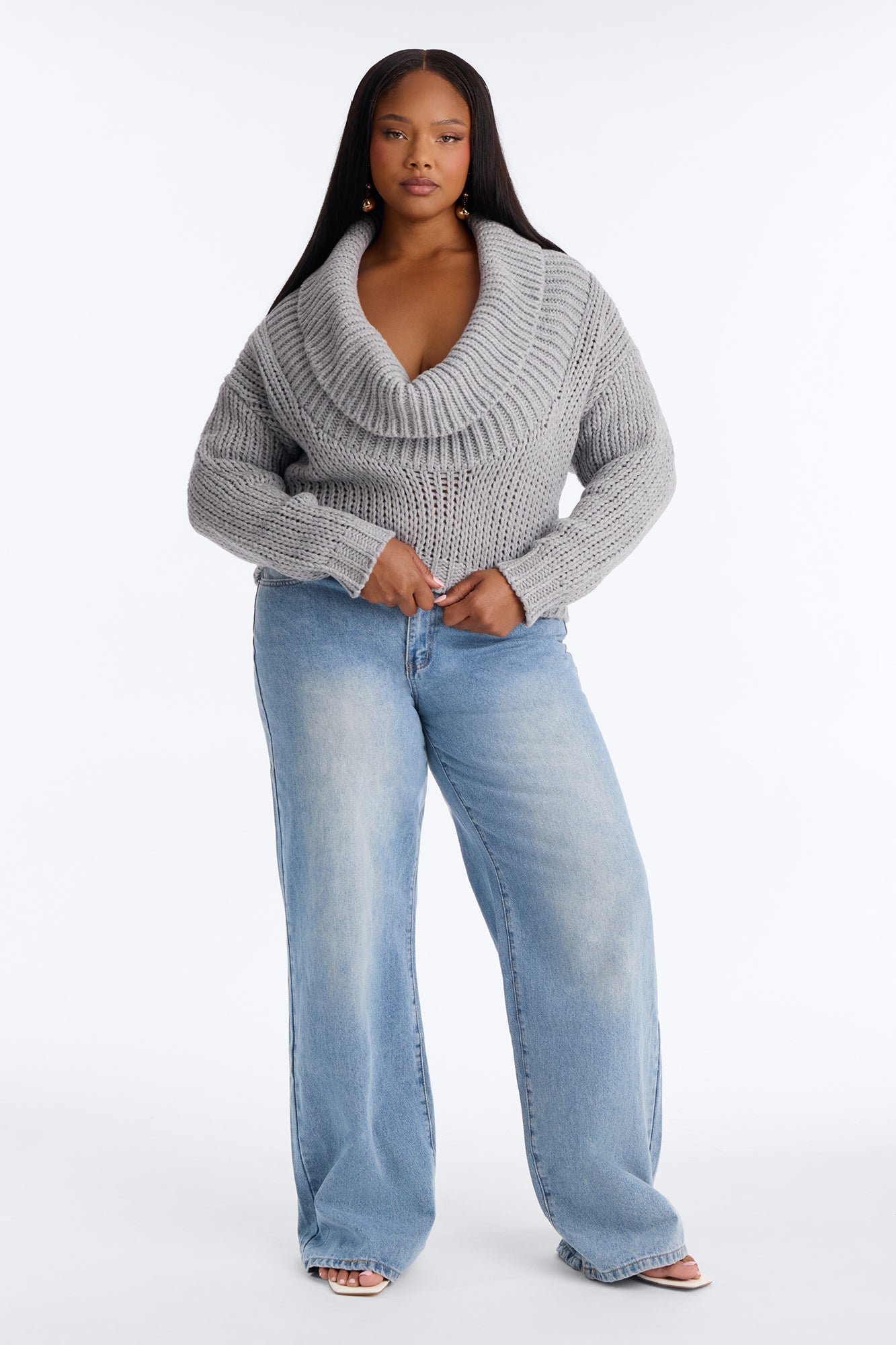 Norwalk Sweater - Heather Grey