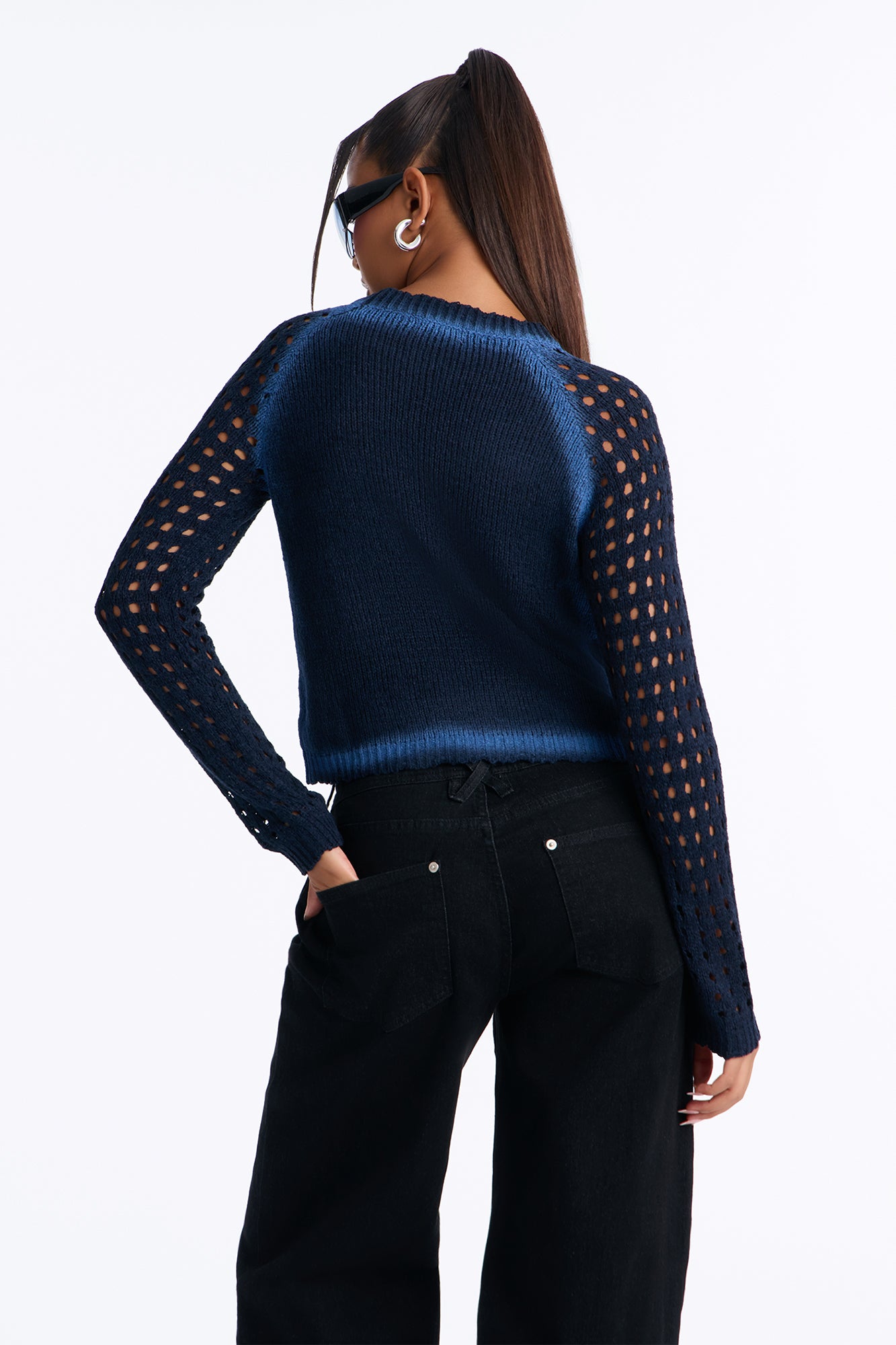 Game Days Pullover Sweater - Navy